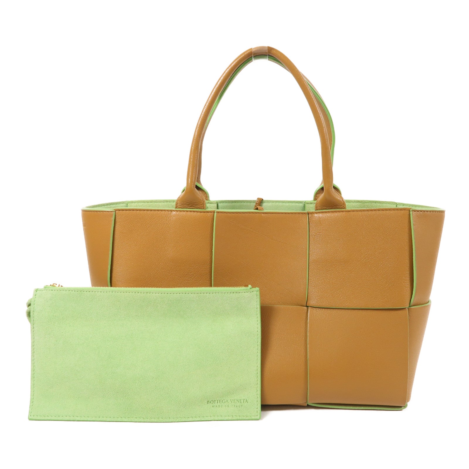 BOTTEGA VENETA 牛皮皮革Small Arco手挽袋