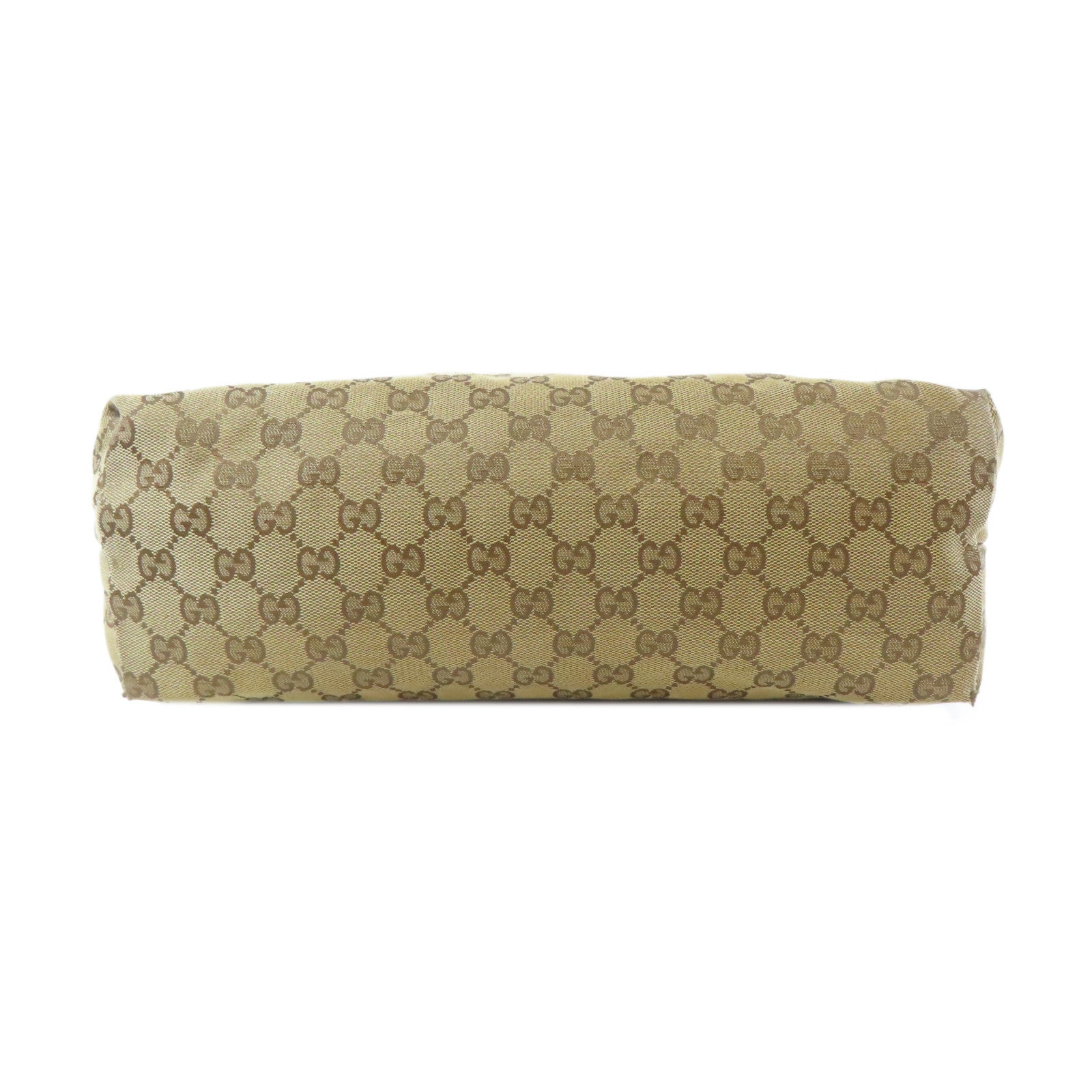 GUCCI 【激減優惠】帆布Shoulder Bag銀扣肩背袋啡色