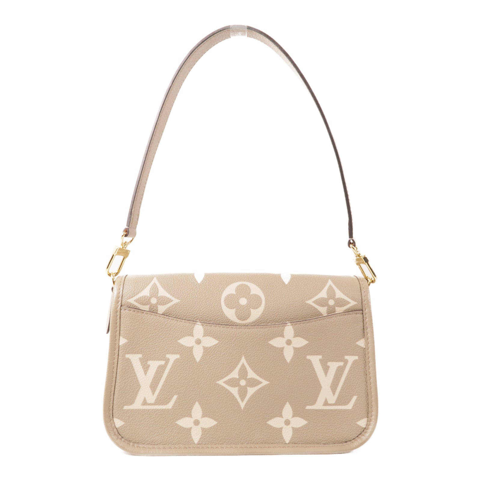 LOUIS VUITTON Monogram Empreinte Diane PM金扣手挽肩背兩用袋