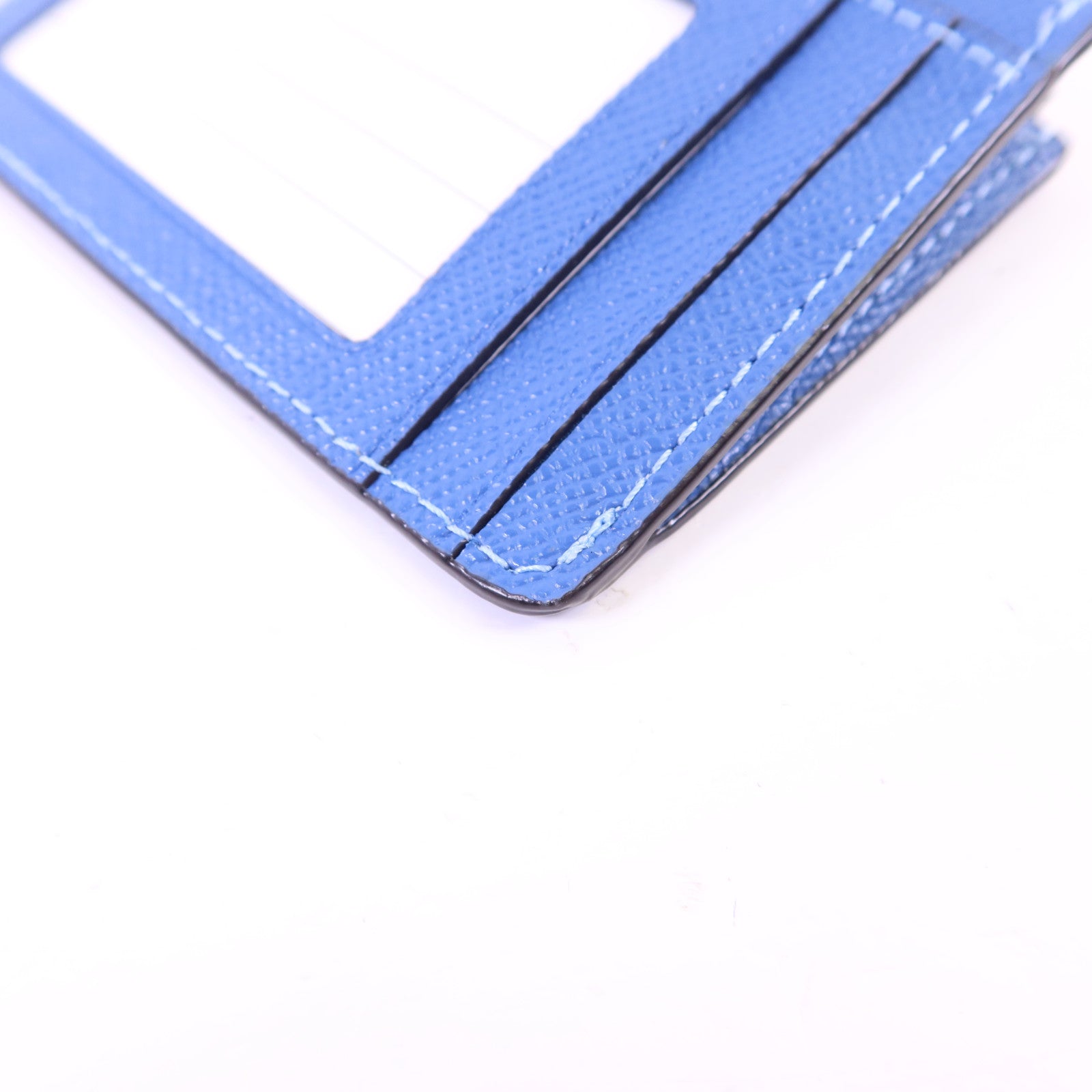 COACH 牛皮皮革Card Case銀扣卡片套
