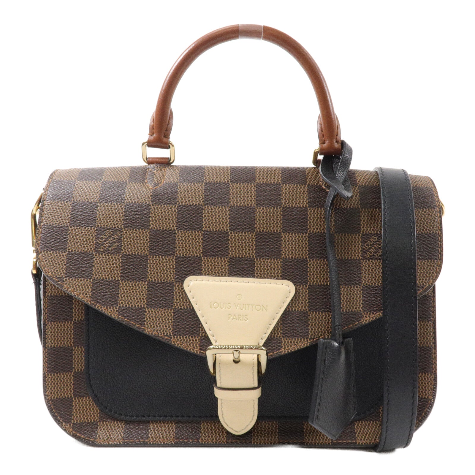 LOUIS VUITTON Damier Beaumarchais手挽肩背兩用袋