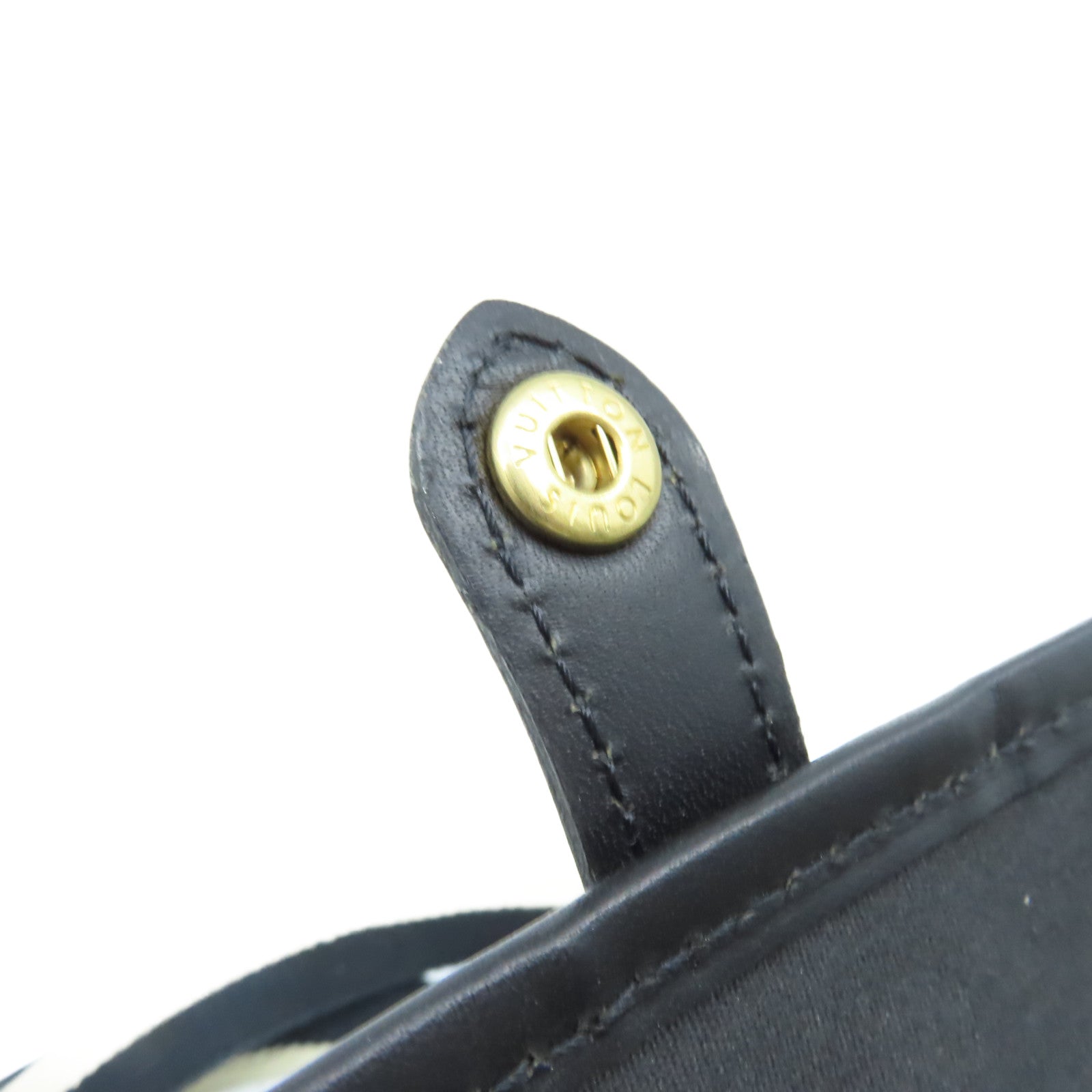LOUIS VUITTON Mini Lin Monogram Mini Hippo Mario Kate Hand Bag手挽袋黑色