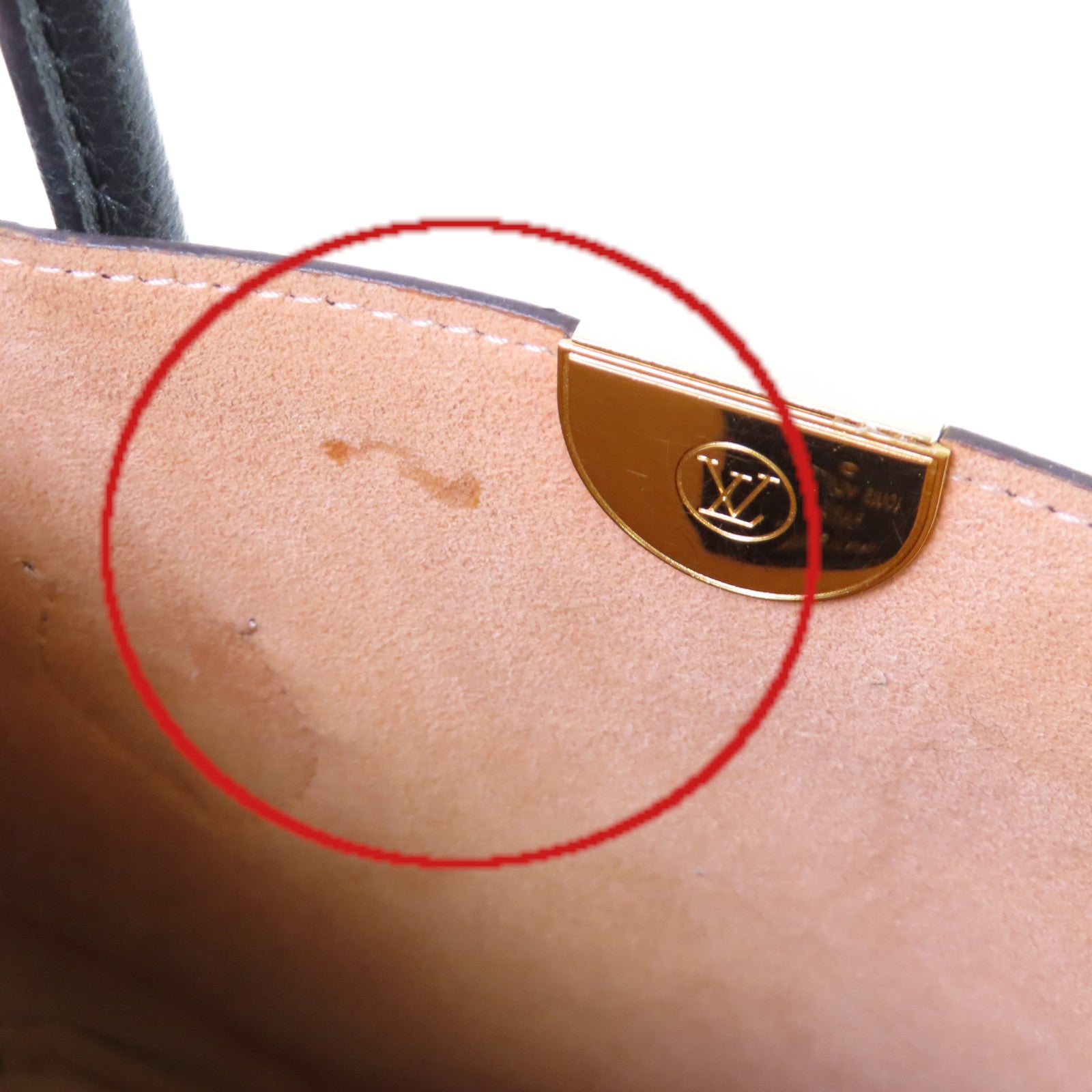 LOUIS VUITTON Monogram Flandrin 2Way Shoulder Bag金扣手挽肩背兩用袋啡色/黑色