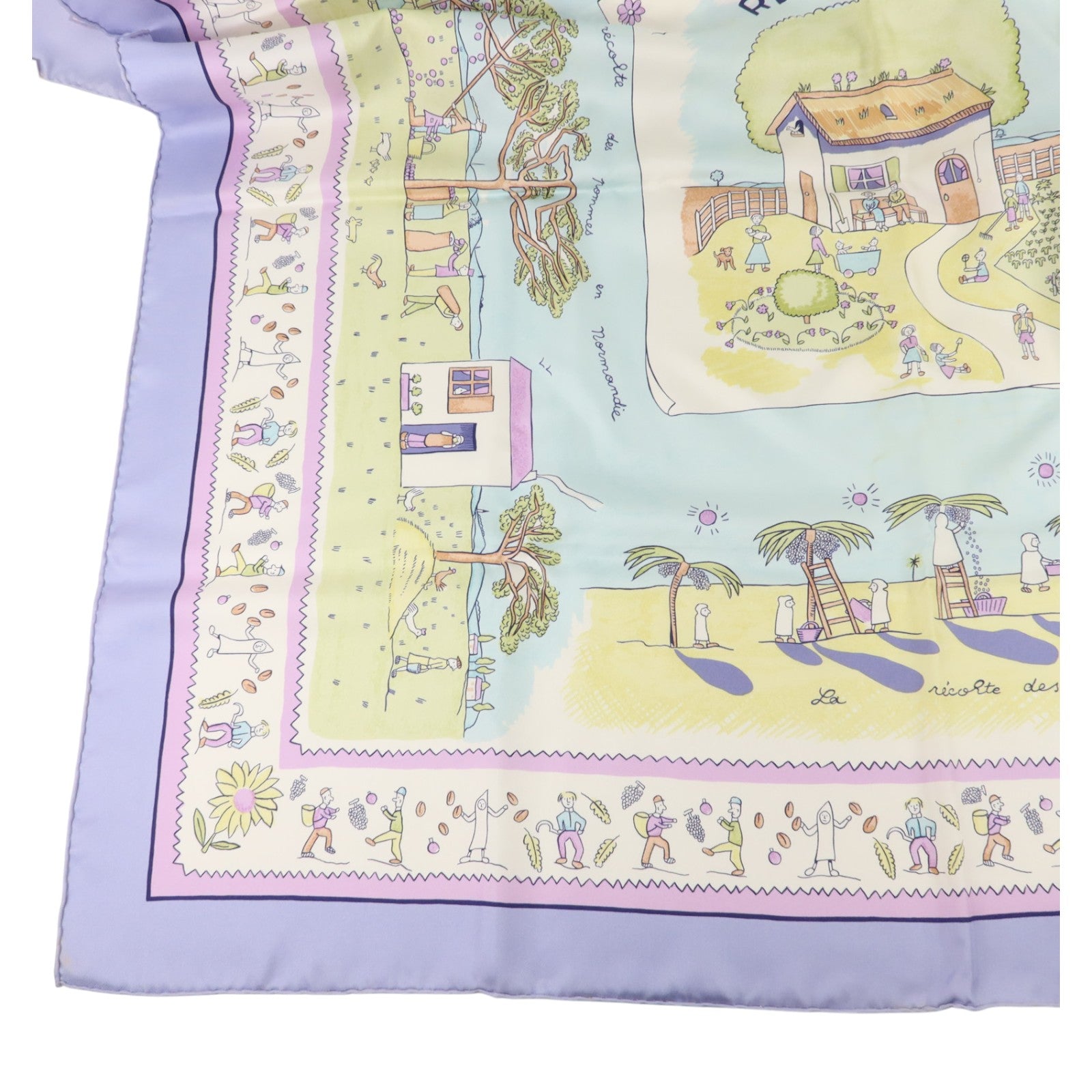 HERMES 絲質Scarf 90X90絲巾