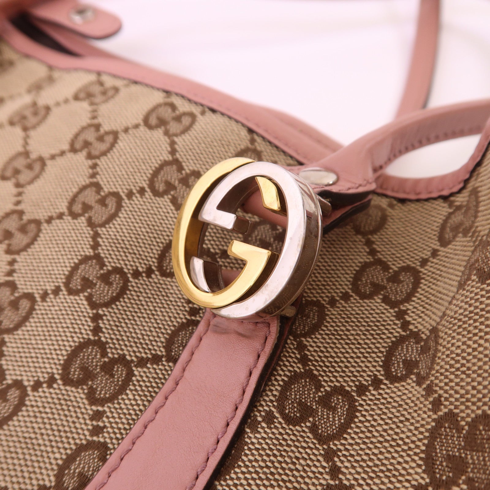 GUCCI 帆布GG Twins Tote Bag手挽袋