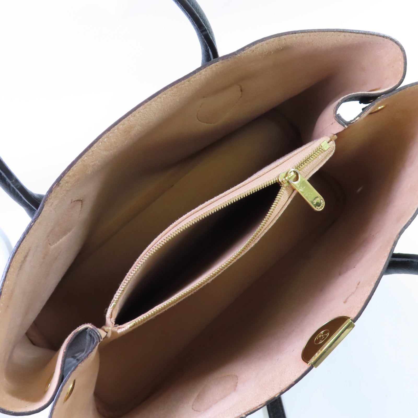 LOUIS VUITTON 【激減優惠】Monogram Flandrin 2Way Shoulder Bag金扣手挽肩背兩用袋啡色/黑色