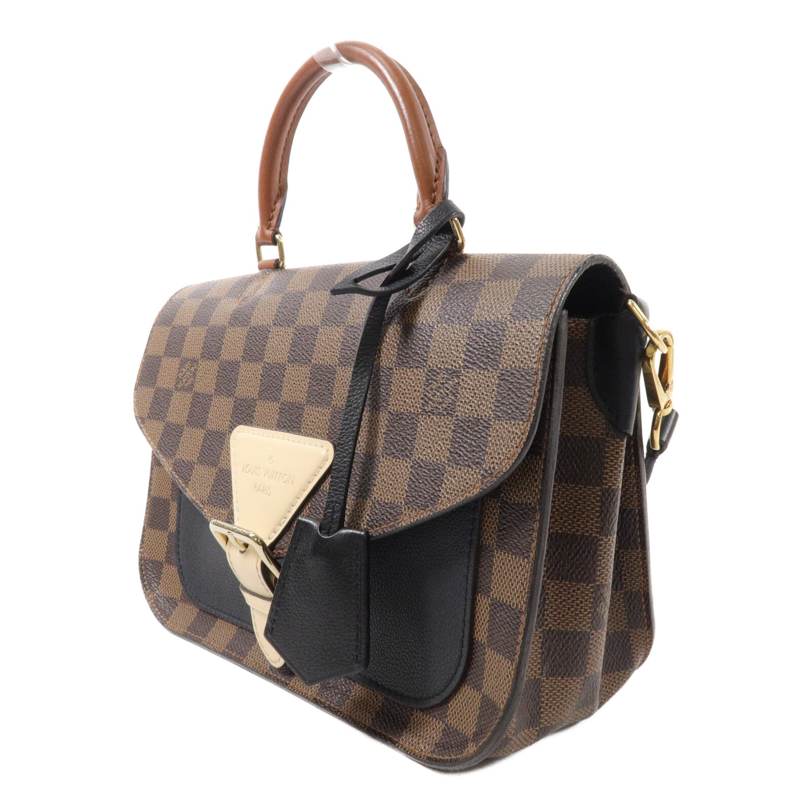 LOUIS VUITTON Damier Beaumarchais手挽肩背兩用袋