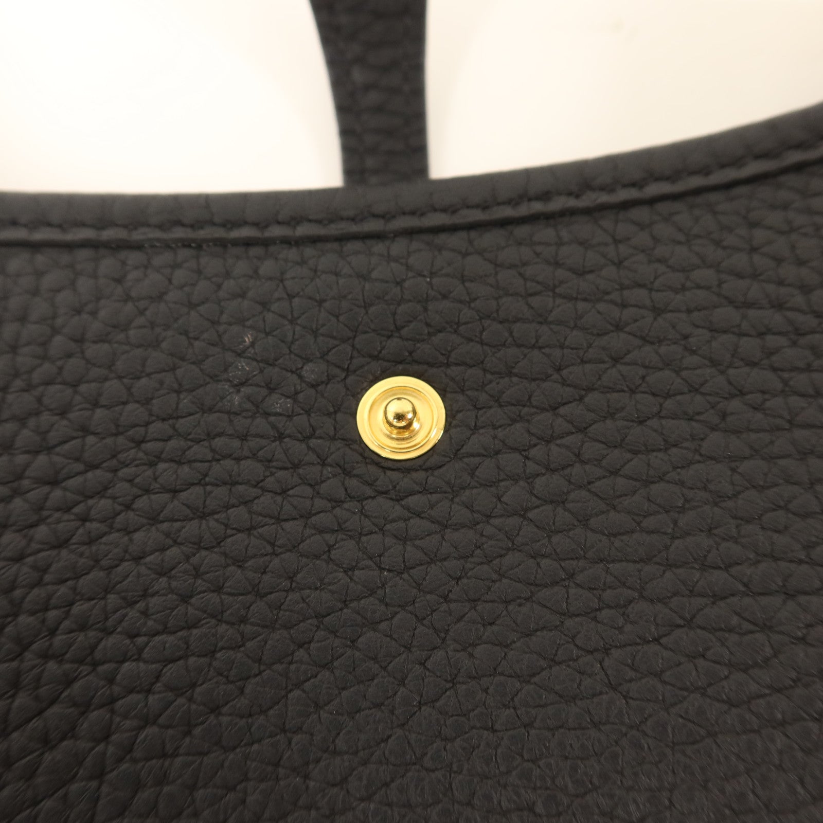 HERMES Clemence皮革Evelyne TPM肩背袋Noir