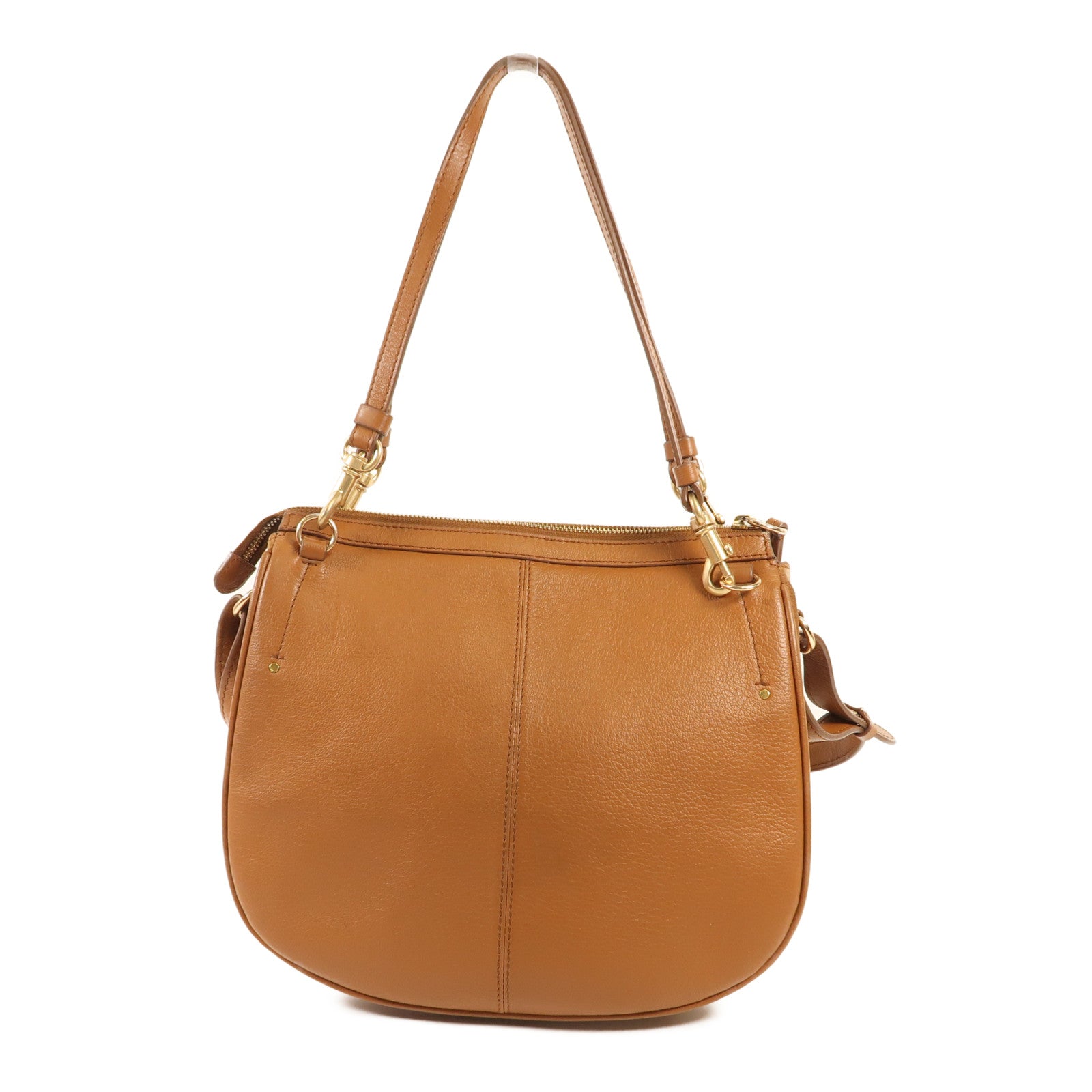 SEE BY CHLOE 牛皮皮革Shoulder Bag金扣手挽肩背兩用袋