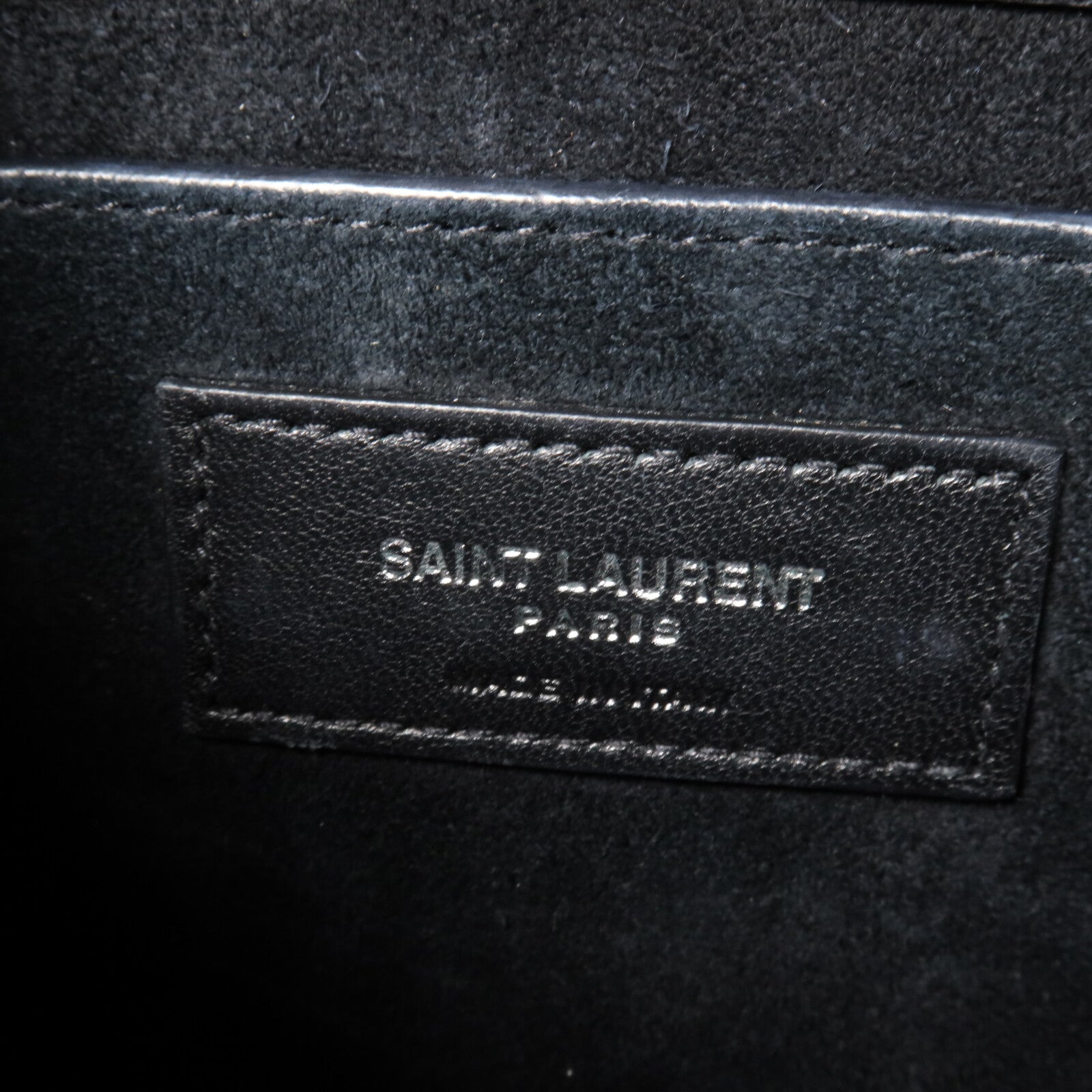 SAINT LAURENT 牛皮皮革Sunset Medium鏈帶肩背袋