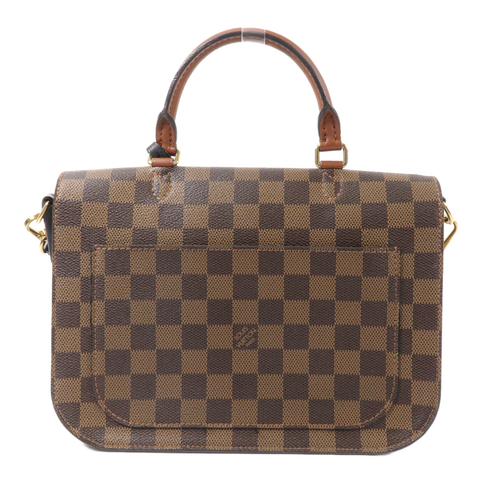 LOUIS VUITTON Damier Beaumarchais手挽肩背兩用袋
