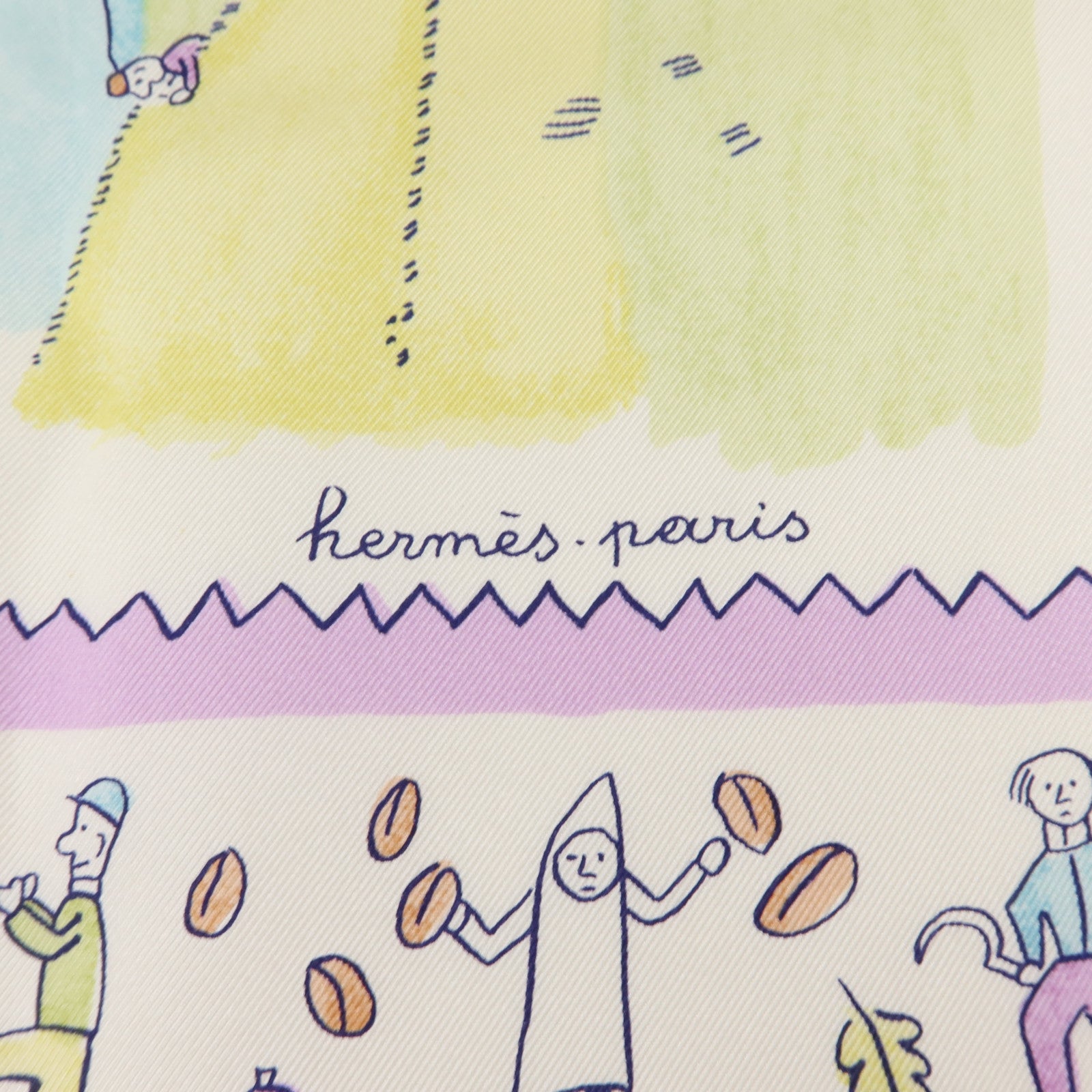 HERMES 絲質Scarf 90X90絲巾