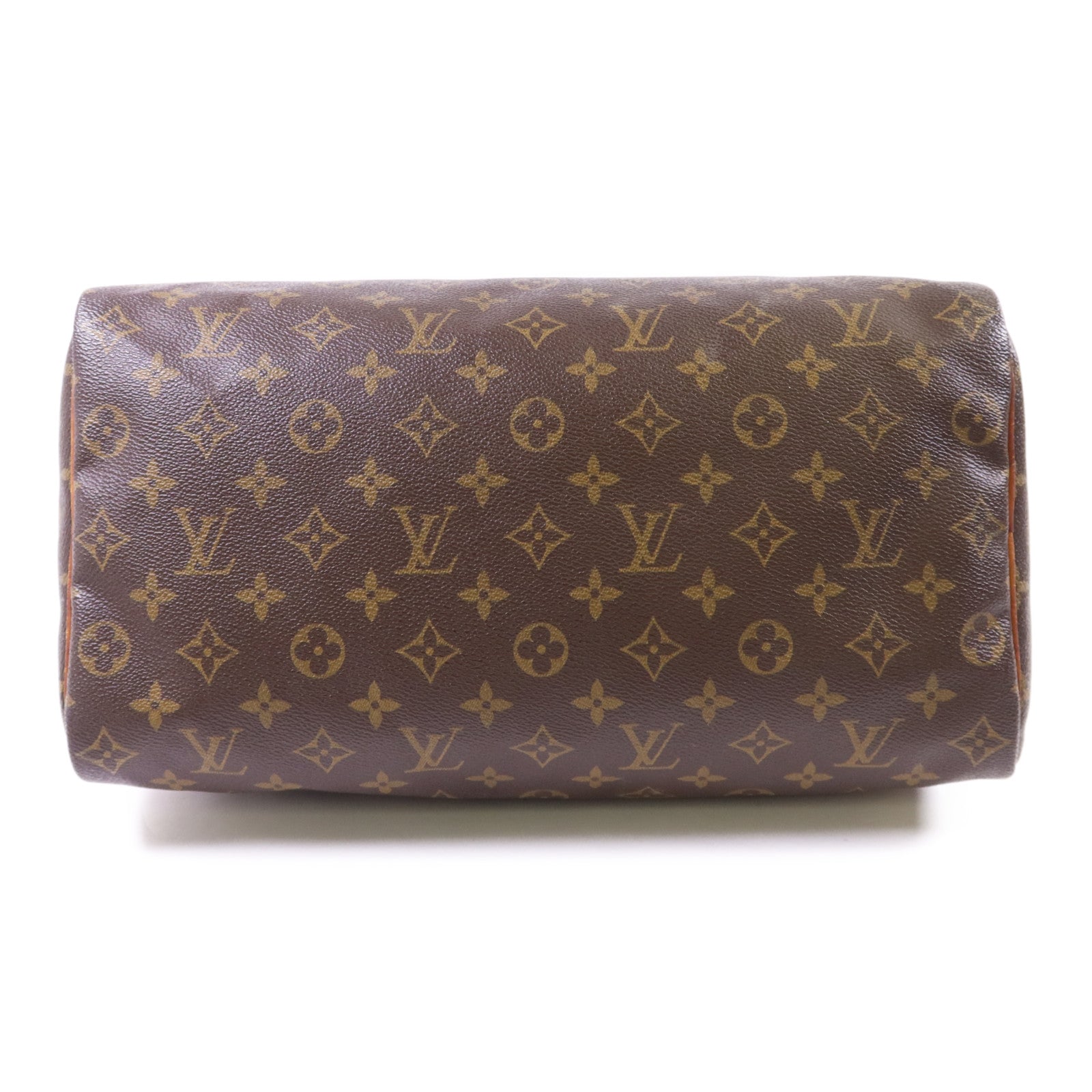 LOUIS VUITTON Monogram Speedy 35金扣手挽袋