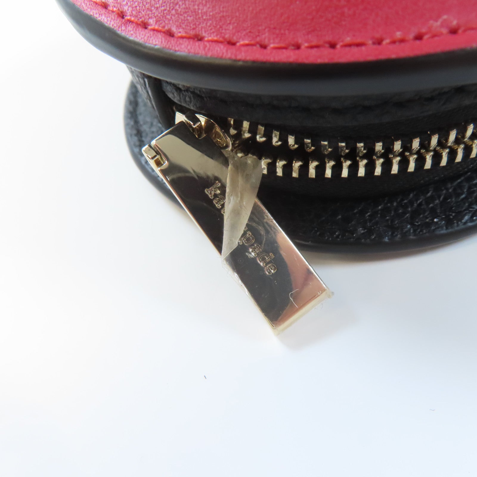 Kate Spade 牛皮皮革Ladybird Charm掛飾紅色/黑色