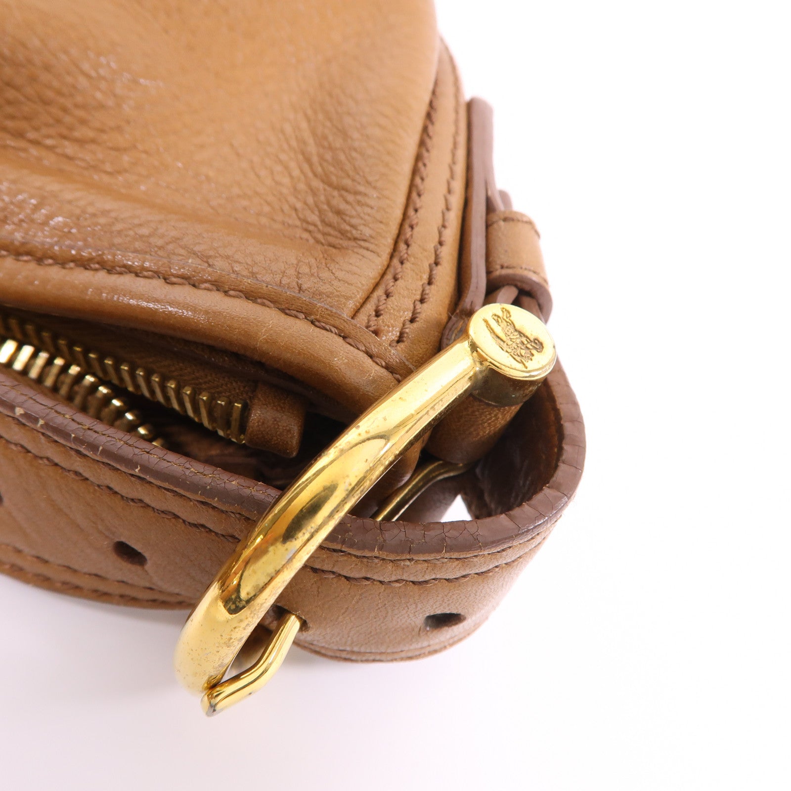 BURBERRY 牛皮皮革Shoulder Bag金扣肩背袋