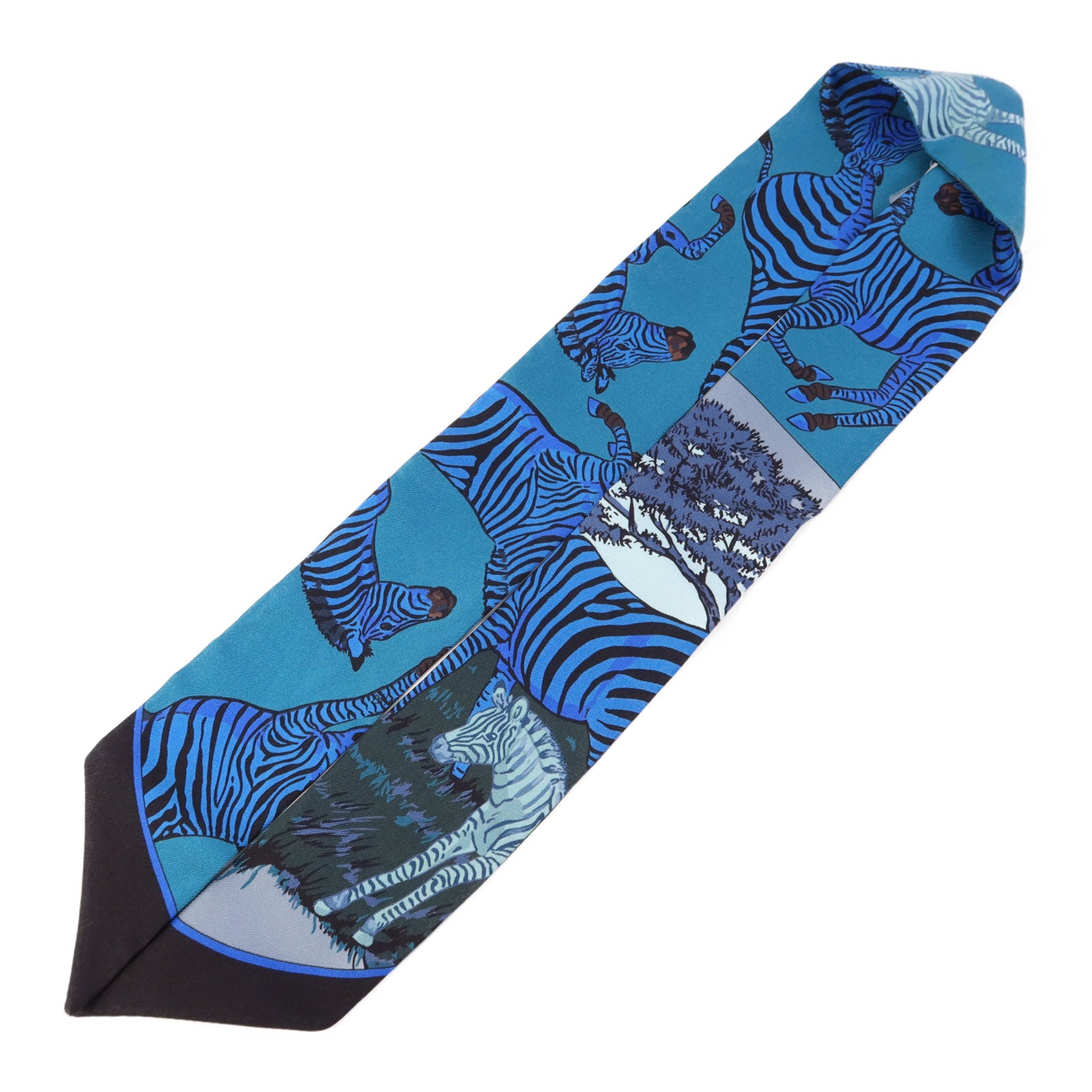 HERMES 絲質Twilly絲巾