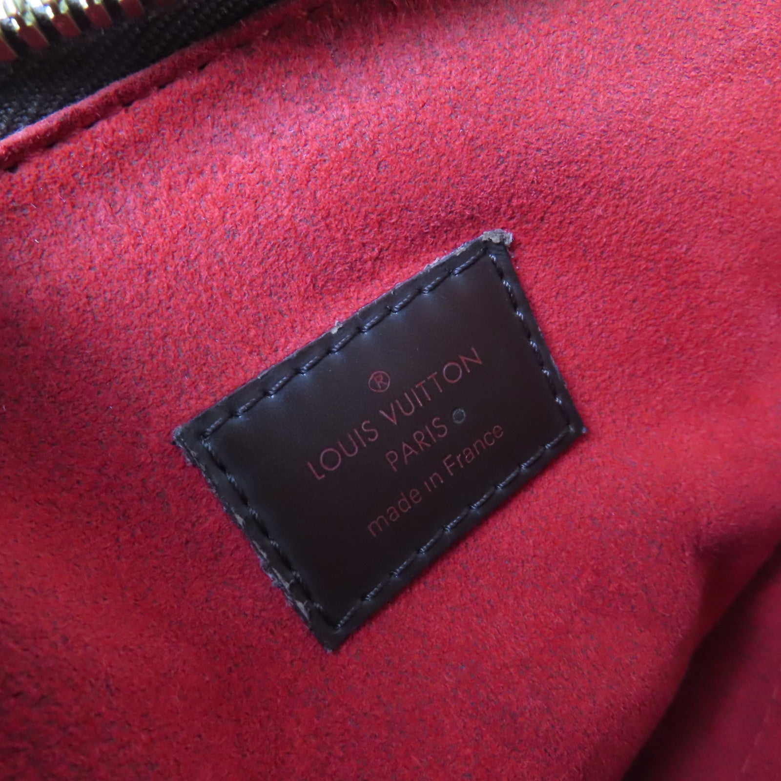 LOUIS VUITTON 【激減優惠】Damier Trevi PM 2Way Shoulder Bag金扣肩背袋啡色