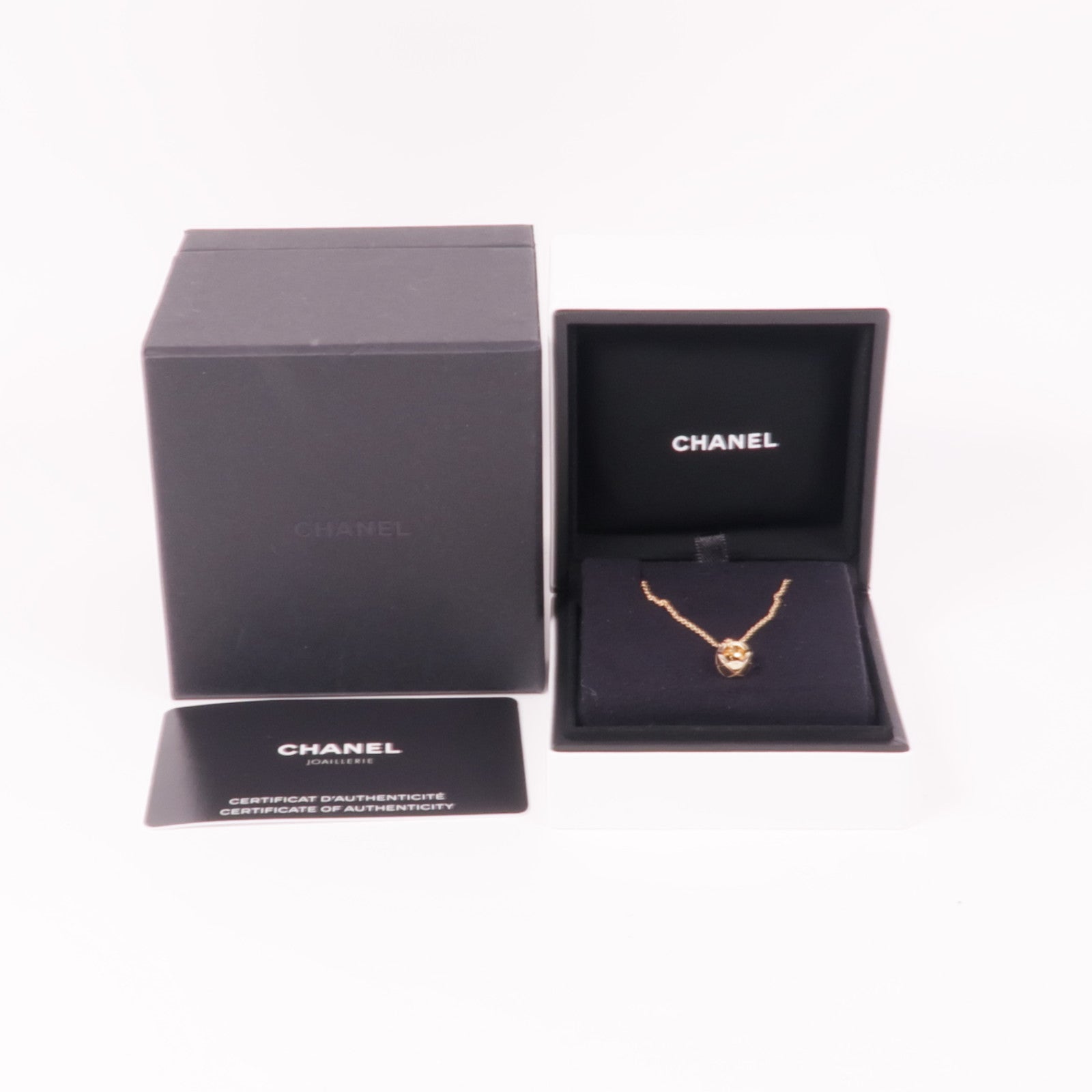 CHANEL 18K玫瑰金Coco Crush Necklace項鍊