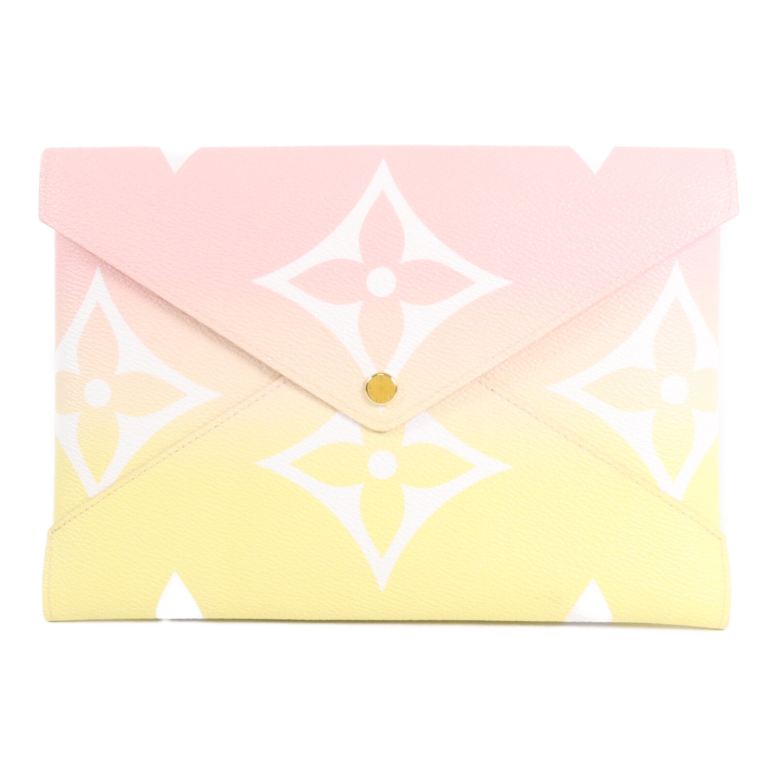 LOUIS VUITTON Monogram Coated Canvas Pochette Kirigami By The Pool手拿包