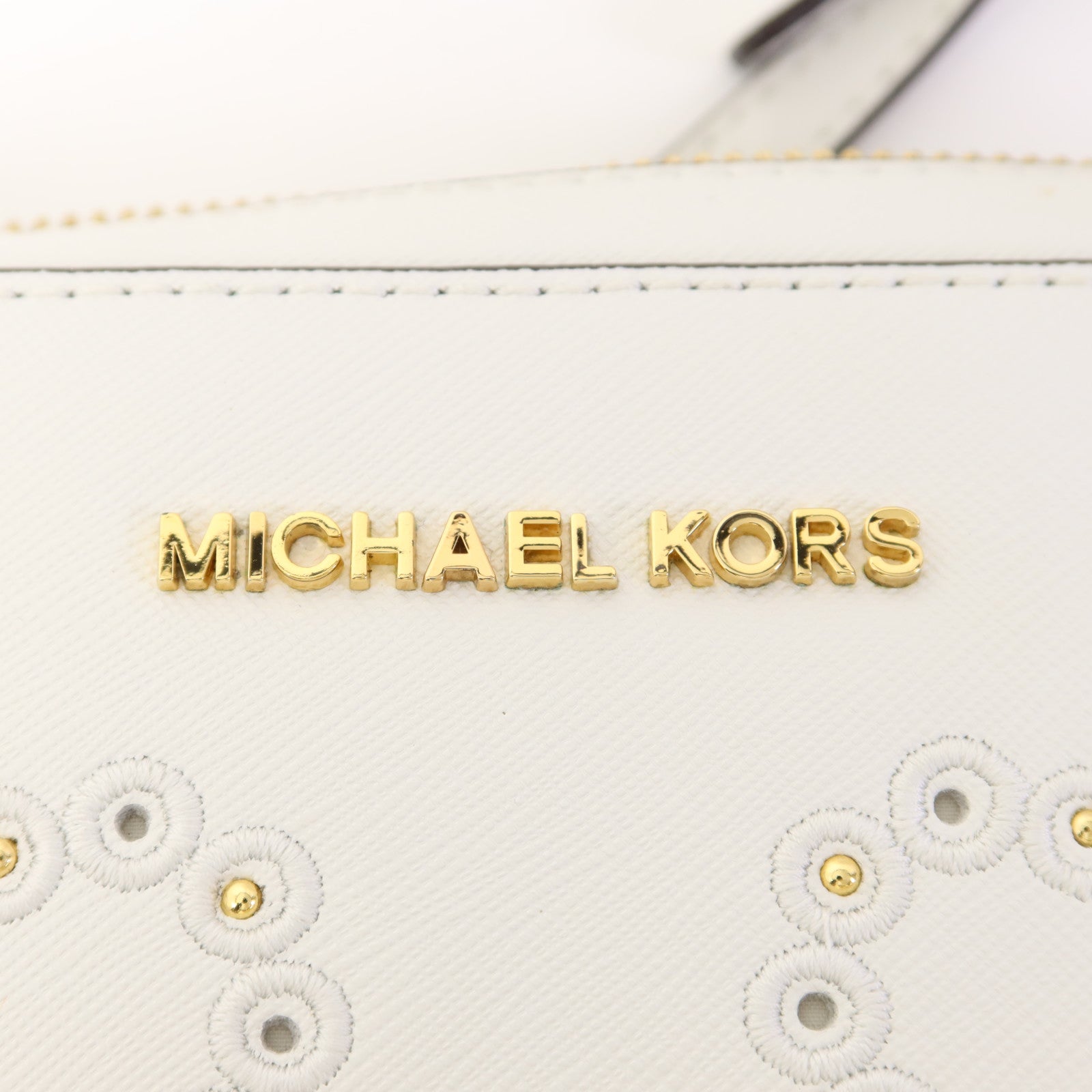 Michael Kors 牛皮皮革Chain Shoulder Bag金扣肩背袋