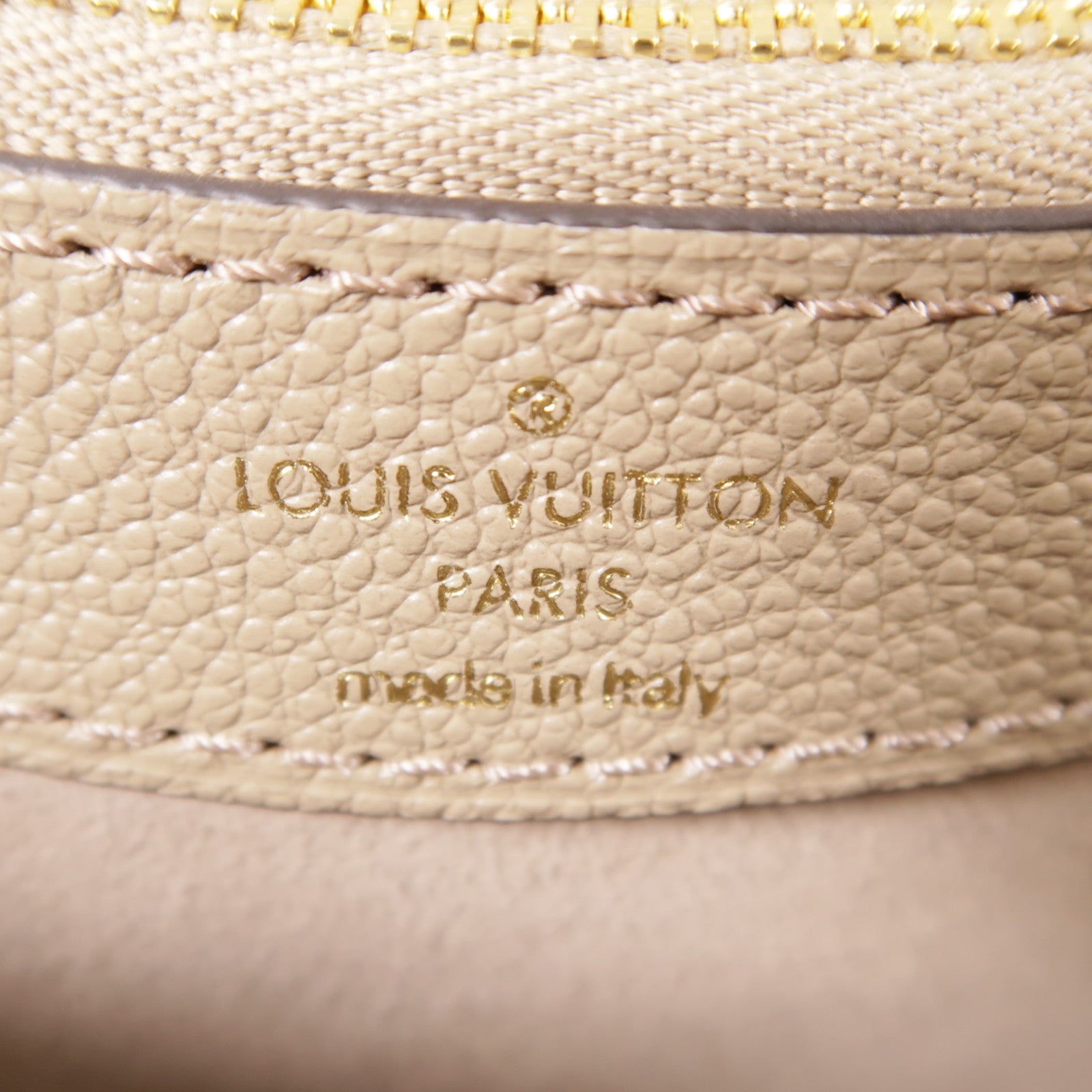 LOUIS VUITTON Monogram Empreinte Diane PM金扣手挽肩背兩用袋