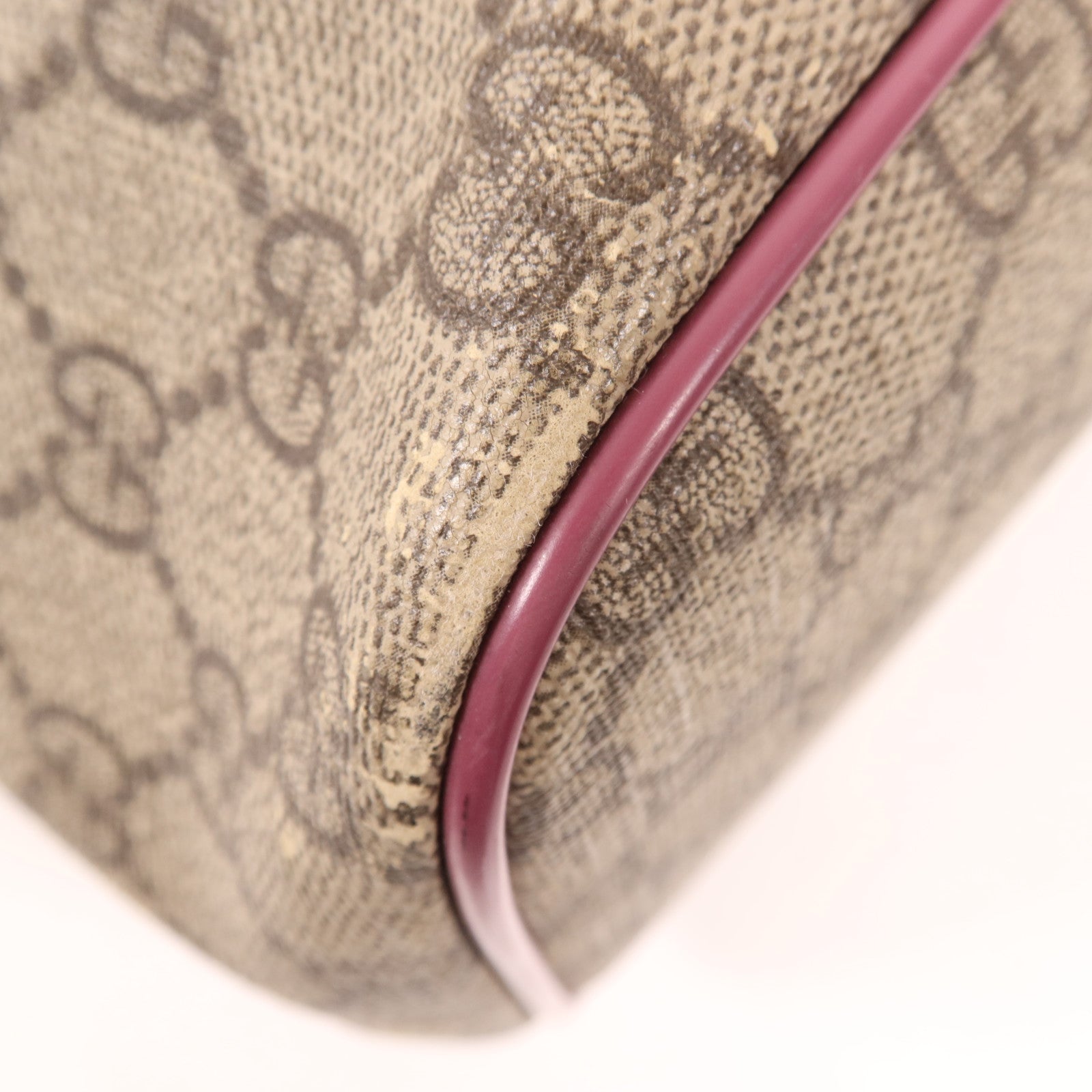 GUCCI 塗層帆布Tote Bag金扣手挽肩背兩用袋