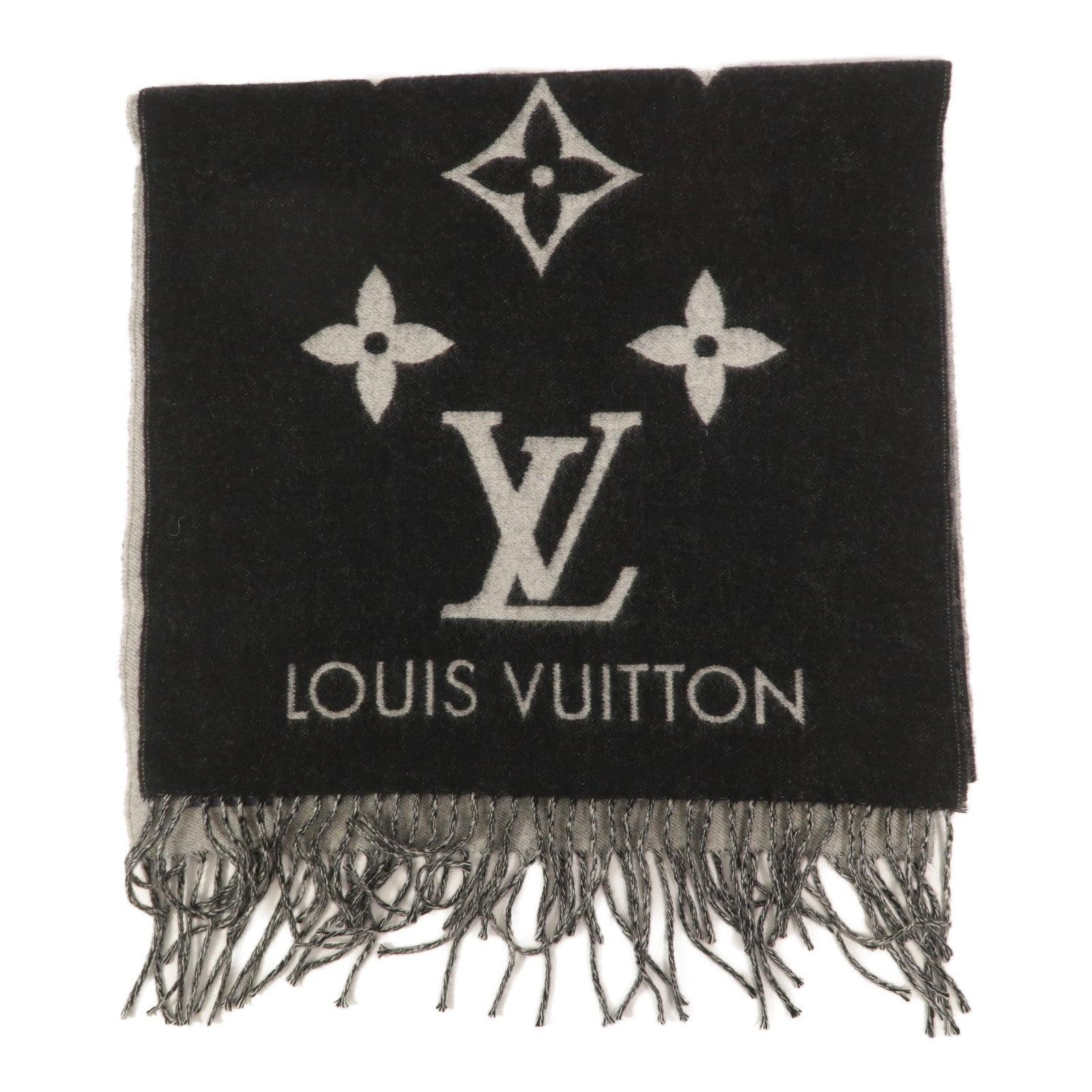 LOUIS VUITTON 羊絨Reykjavik 190x45圍巾