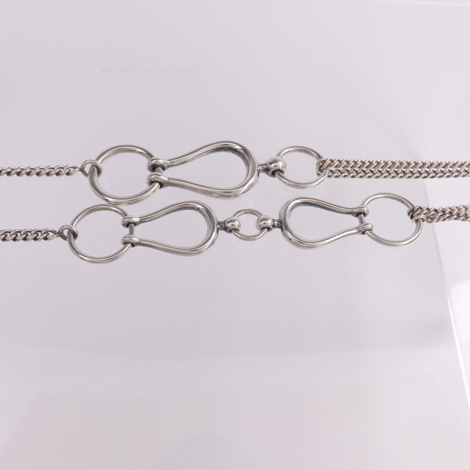 HERMES 925純銀Collier Sautoir Arabesque項鍊