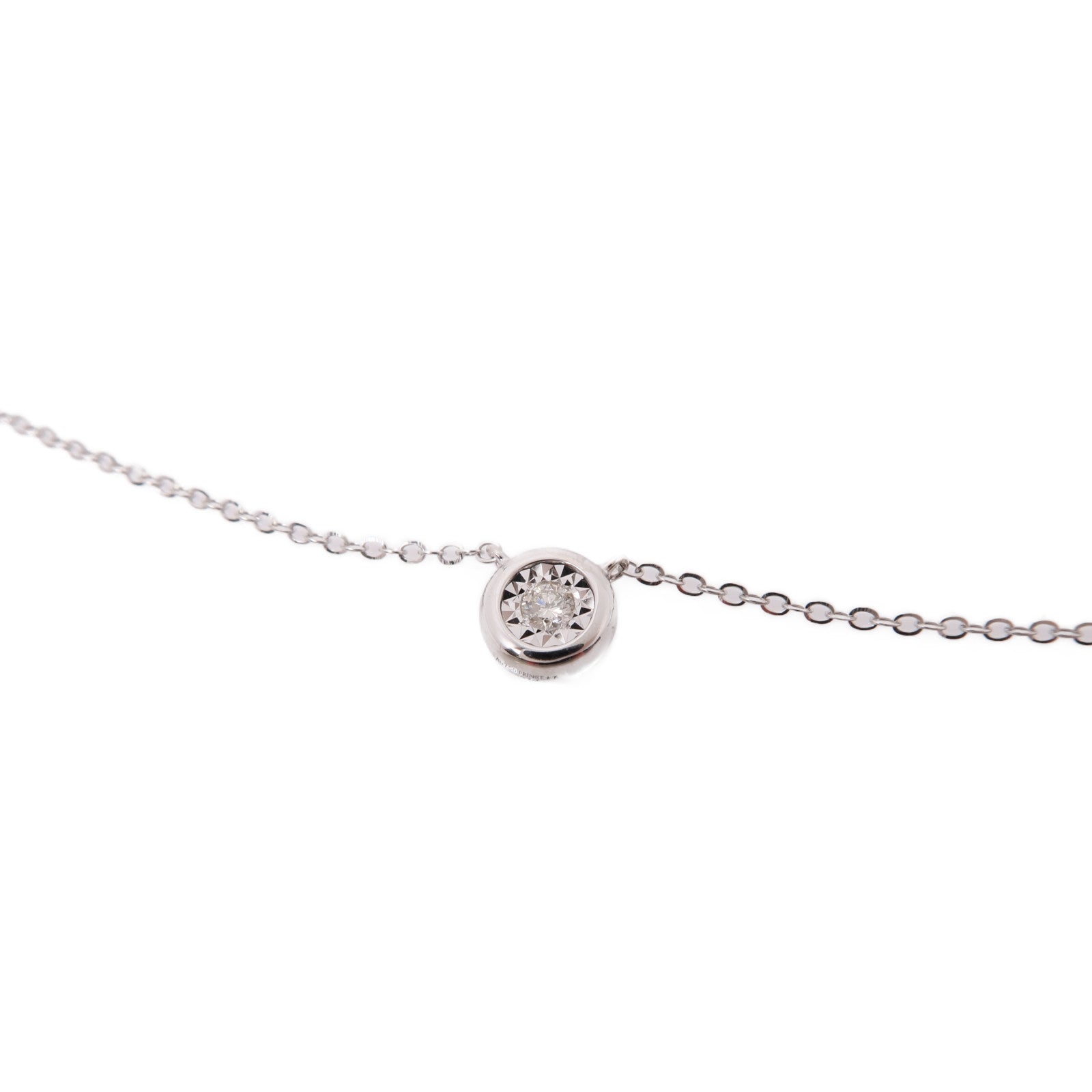 JEWELRY Diamond Necklace 18K White Gold