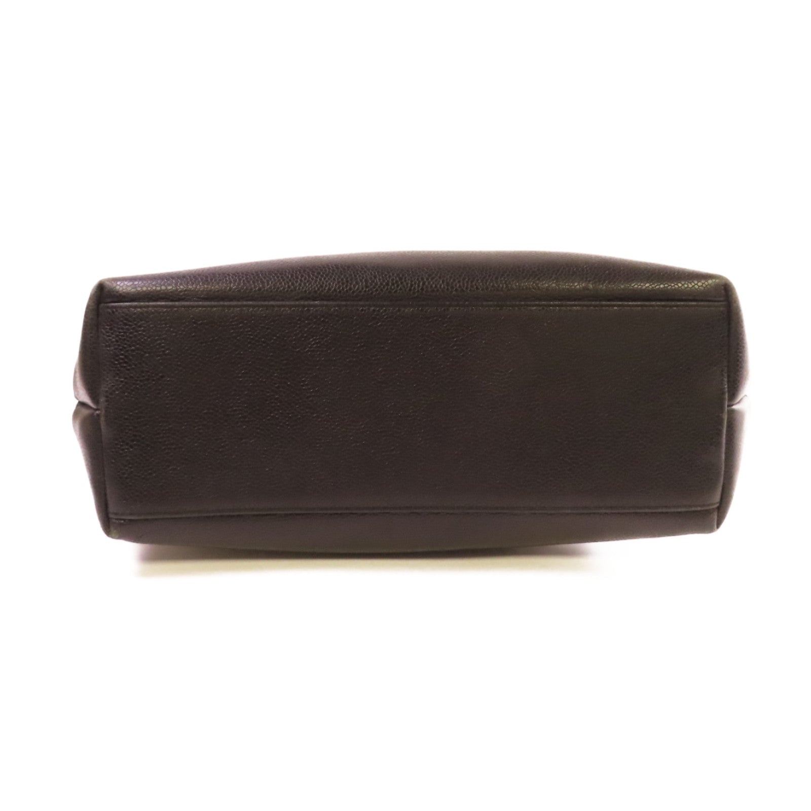 CHANEL 【激減優惠】Caviar皮革Vintage Shoulder Bag金扣肩背袋黑色
