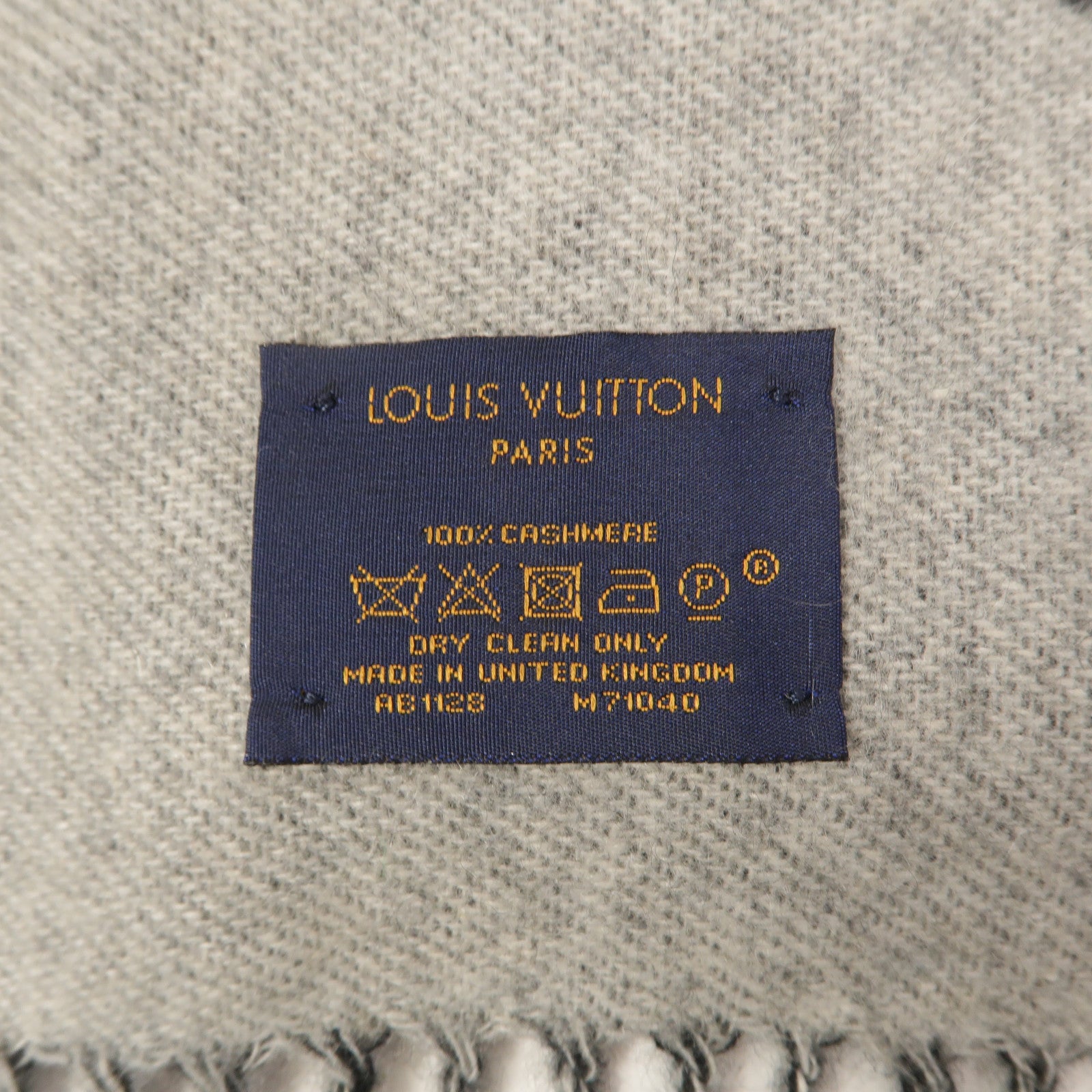 LOUIS VUITTON 羊絨Reykjavik 190x45圍巾