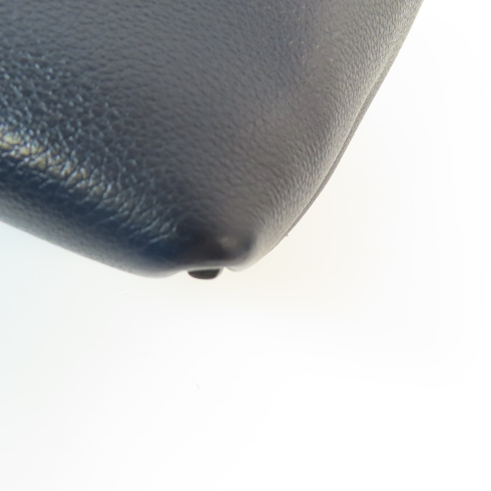 HERMES Evercolor皮革Mini 24/24金扣手挽肩背兩用袋Bleu Nuit