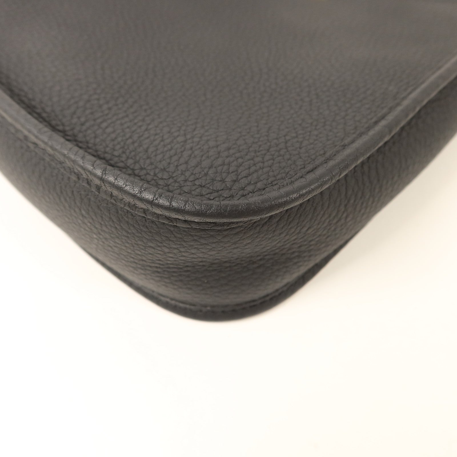 HERMES Clemence皮革Evelyne TPM肩背袋Noir