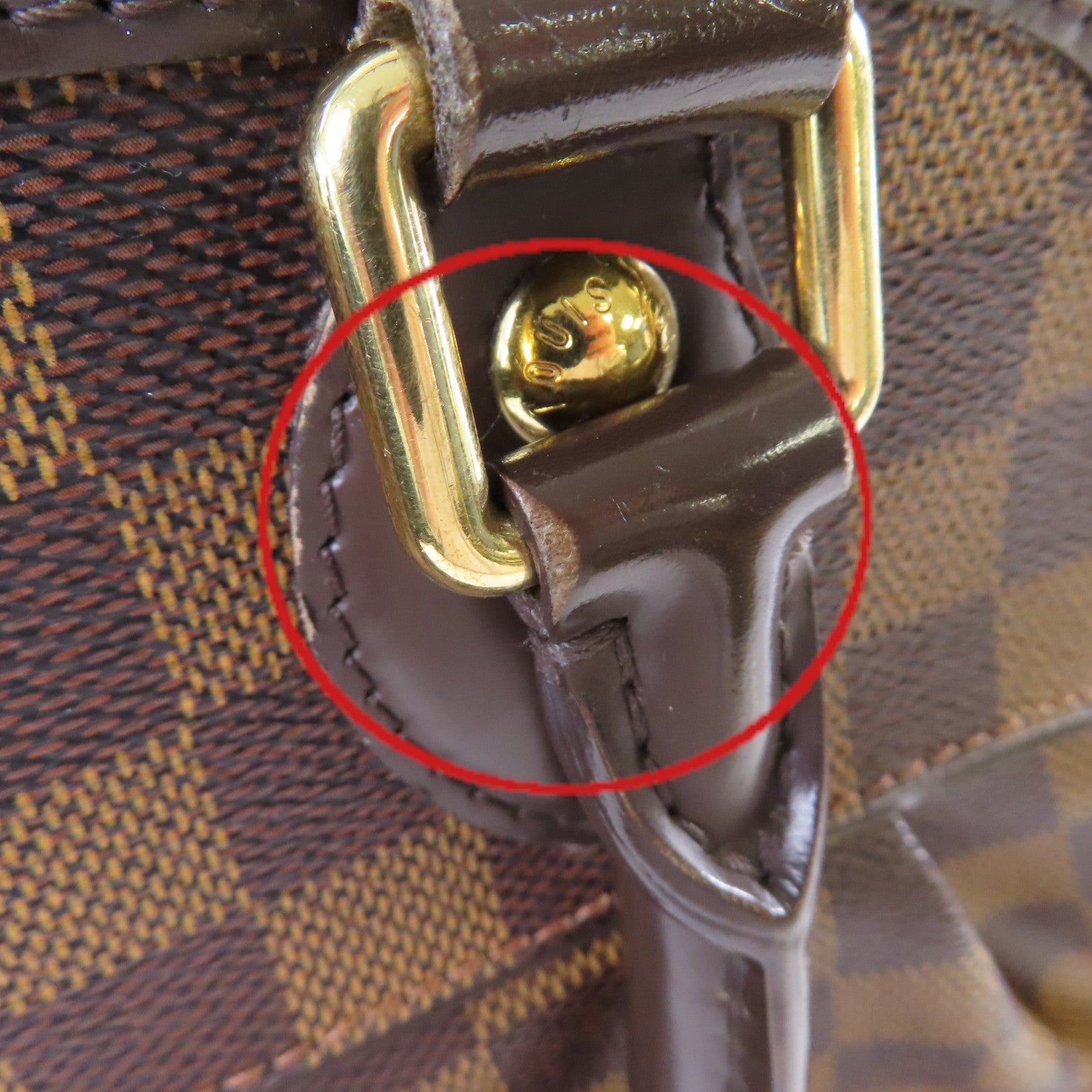 LOUIS VUITTON 【激減優惠】Damier Trevi PM 2Way Shoulder Bag金扣肩背袋啡色
