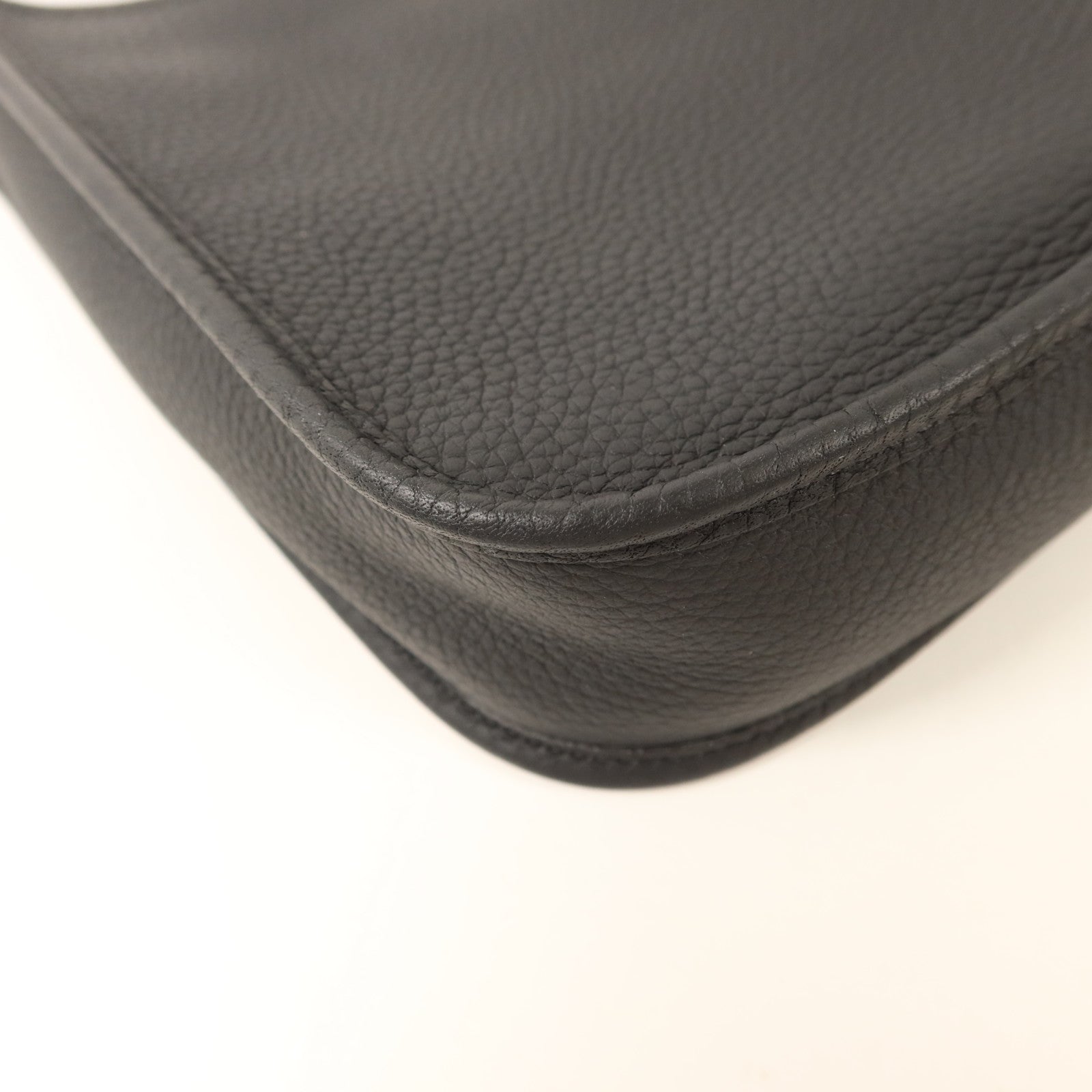 HERMES Clemence皮革Evelyne TPM肩背袋Noir