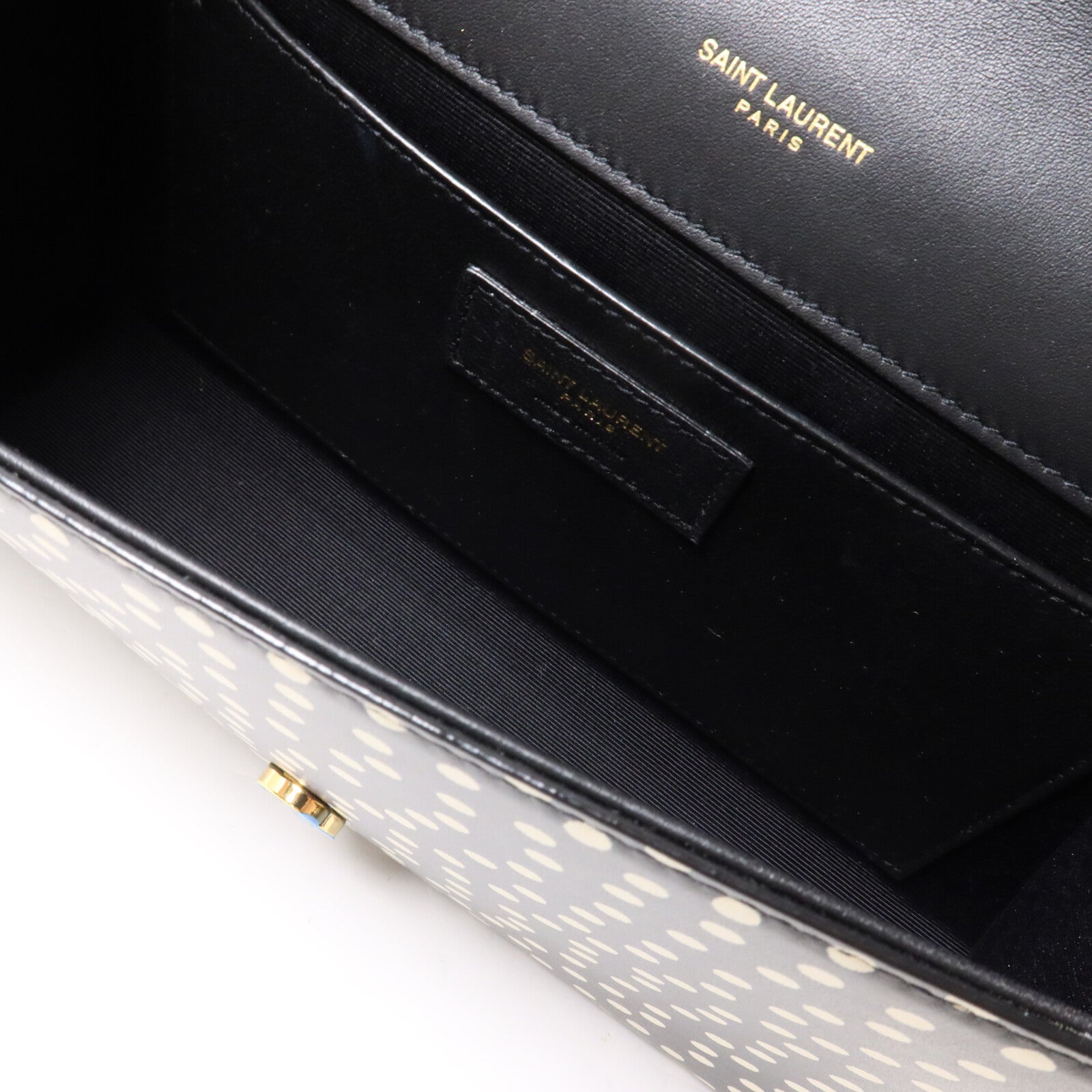 SAINT LAURENT 牛皮皮革Medium Kate鏈帶肩背袋