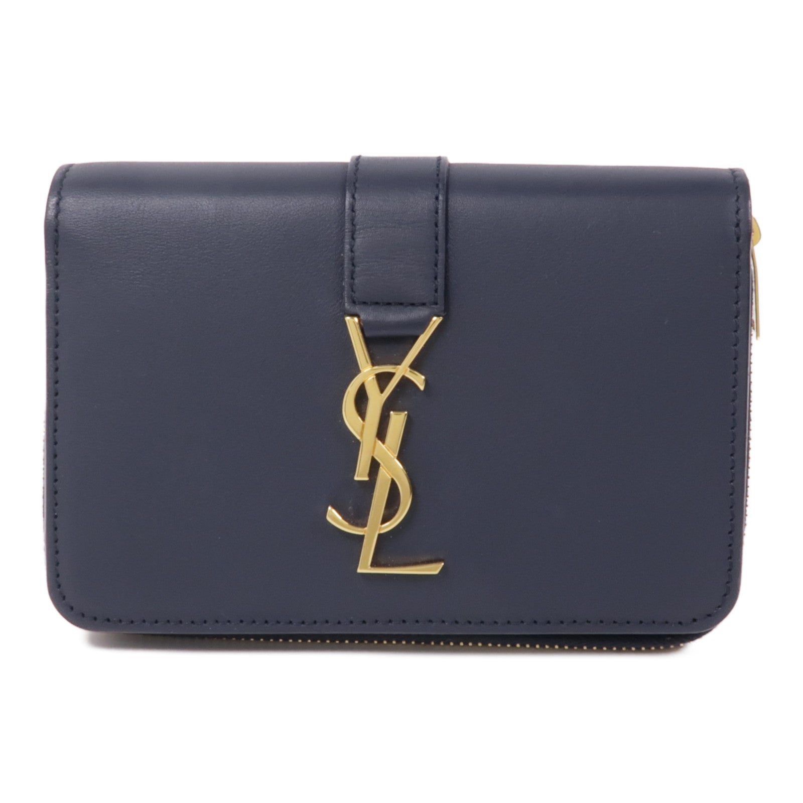 YVES SAINT LAURENT 牛皮皮革Wallet錢包