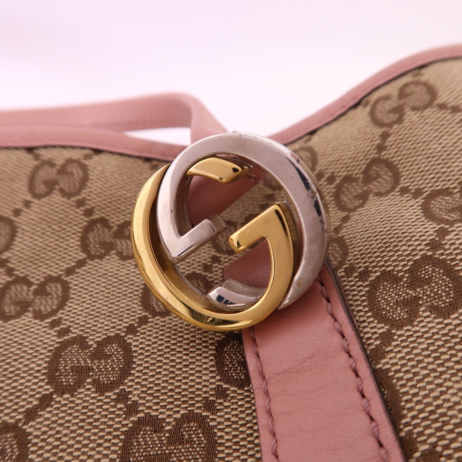 GUCCI 帆布GG Twins Tote Bag手挽袋