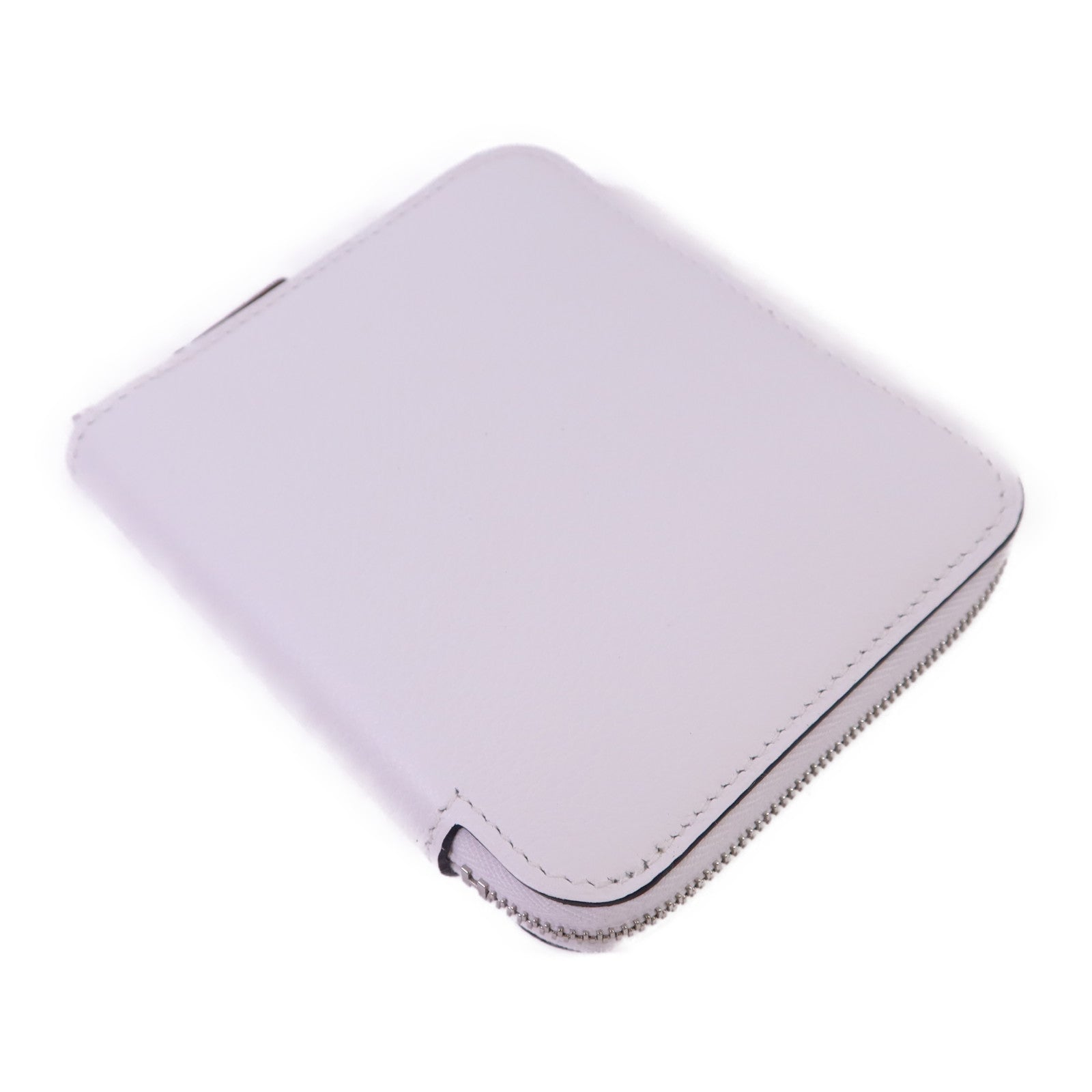 HERMES Evercolor皮革Silk In Wallet銀扣錢包