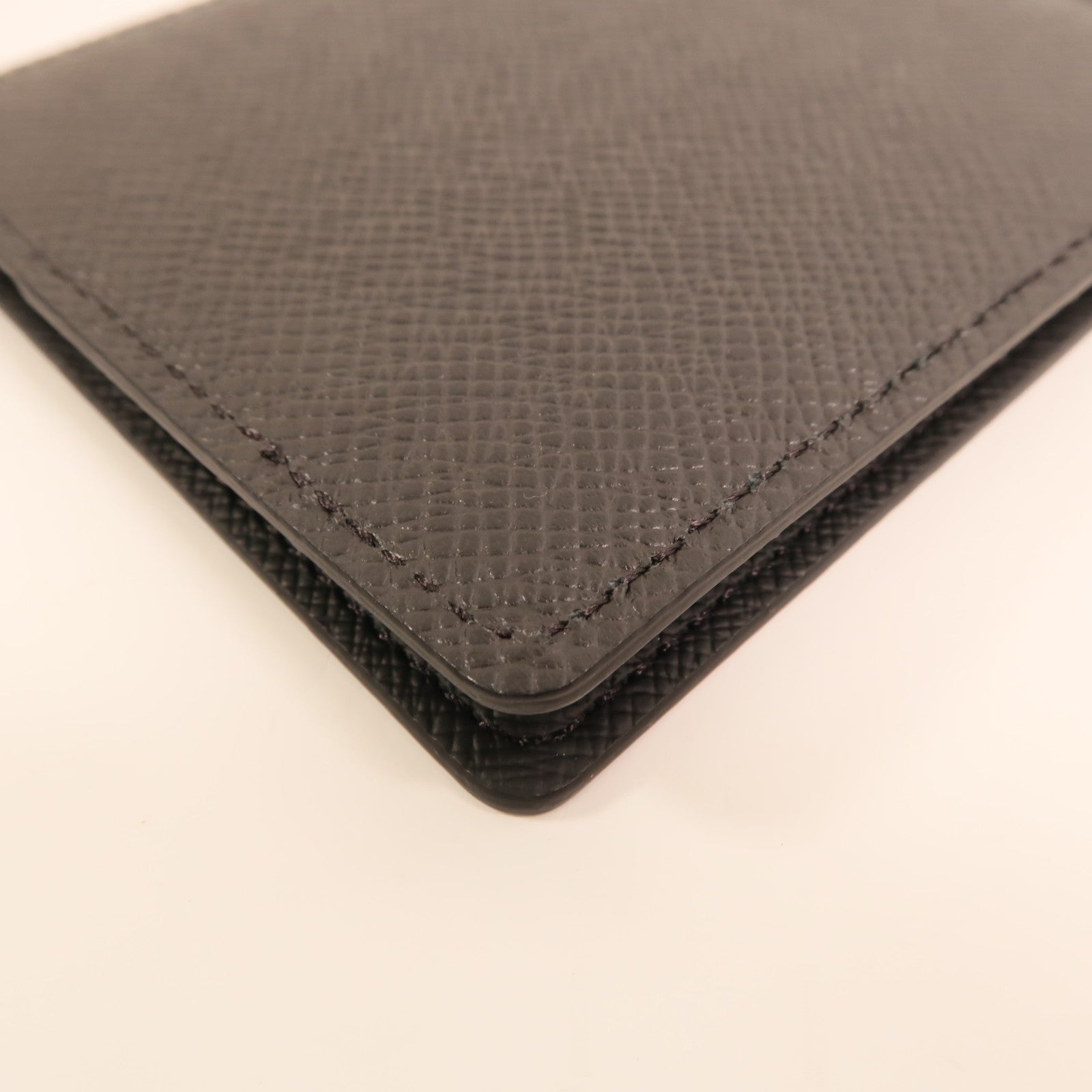 LOUIS VUITTON Taiga Portefeuille Pince Money Clip銀扣卡片套