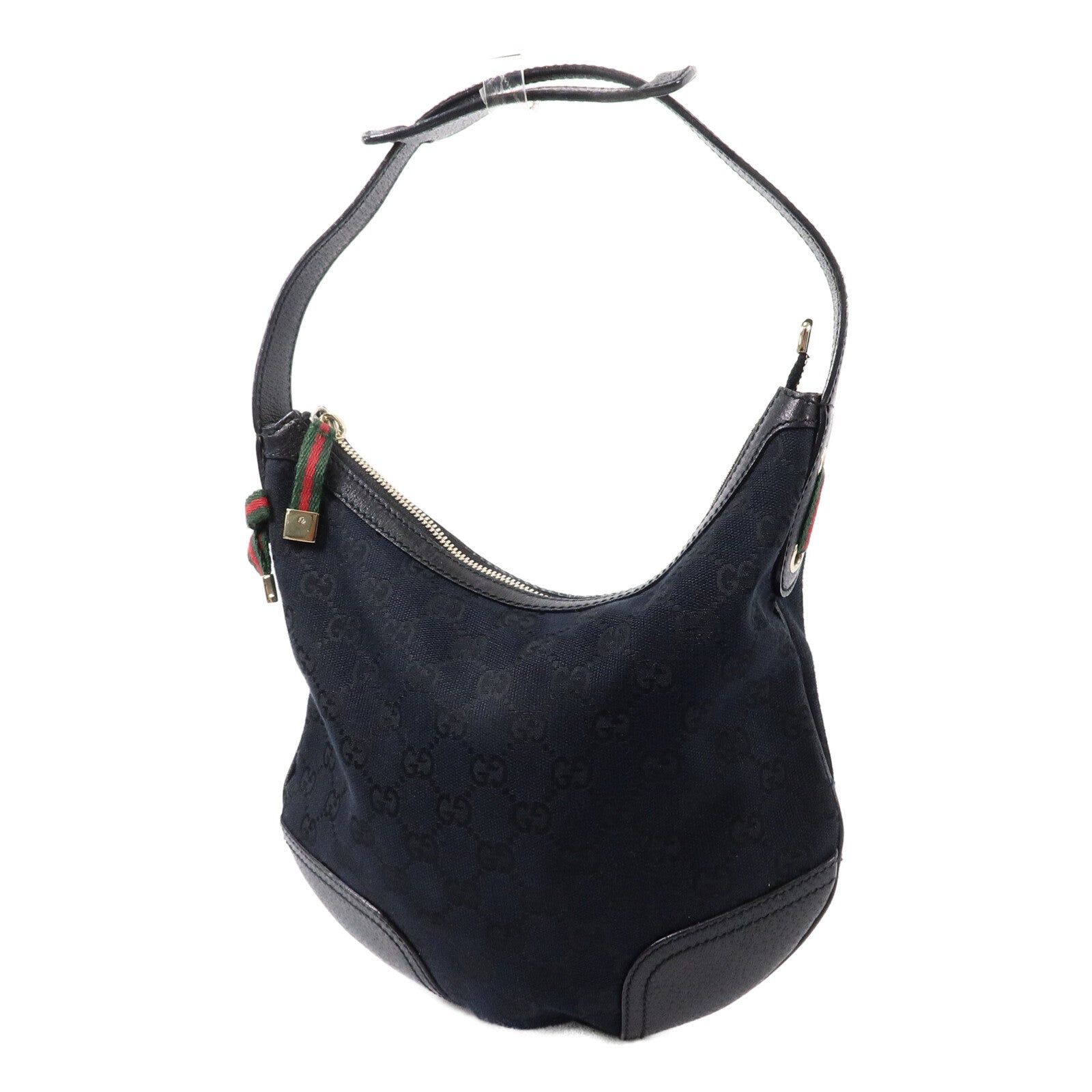 GUCCI 牛皮皮革/帆布Shoulder Bag肩背袋