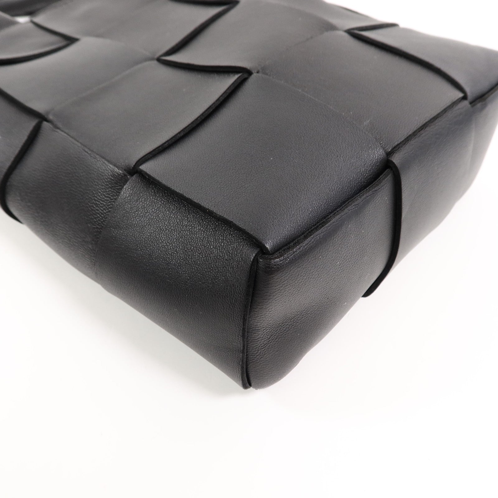 BOTTEGA VENETA 羊皮皮革Mini Cassette手挽肩背兩用袋
