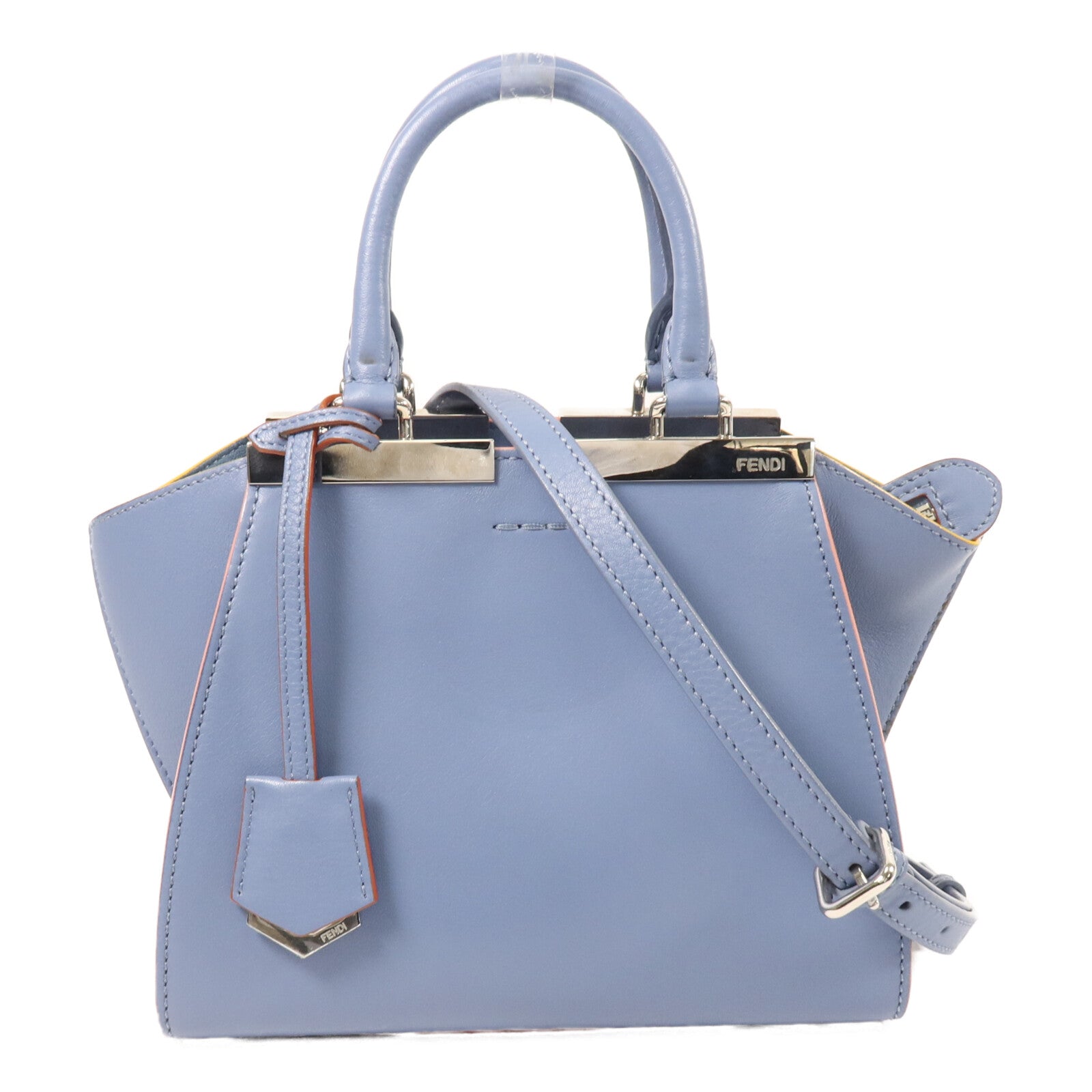 FENDI 牛皮皮革Mini 3 Jours Mini手挽肩背兩用袋