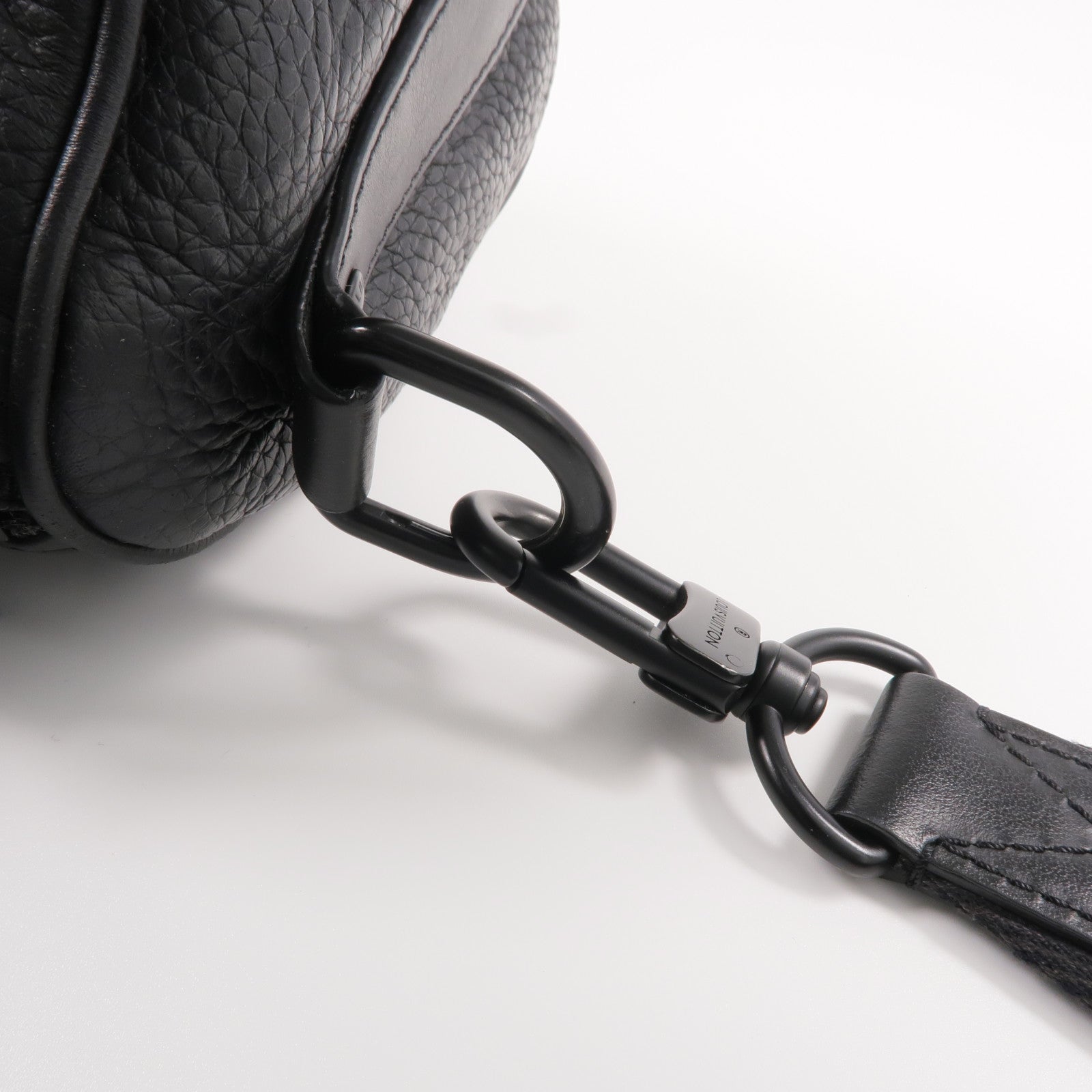 LOUIS VUITTON Monogram Taurillon Keepall Bandouliere 25手挽肩背兩用袋