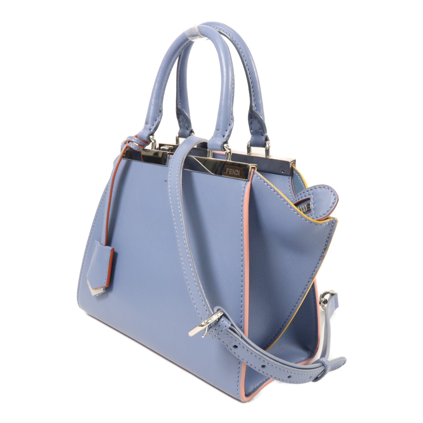 FENDI 牛皮皮革Mini 3 Jours Mini手挽肩背兩用袋