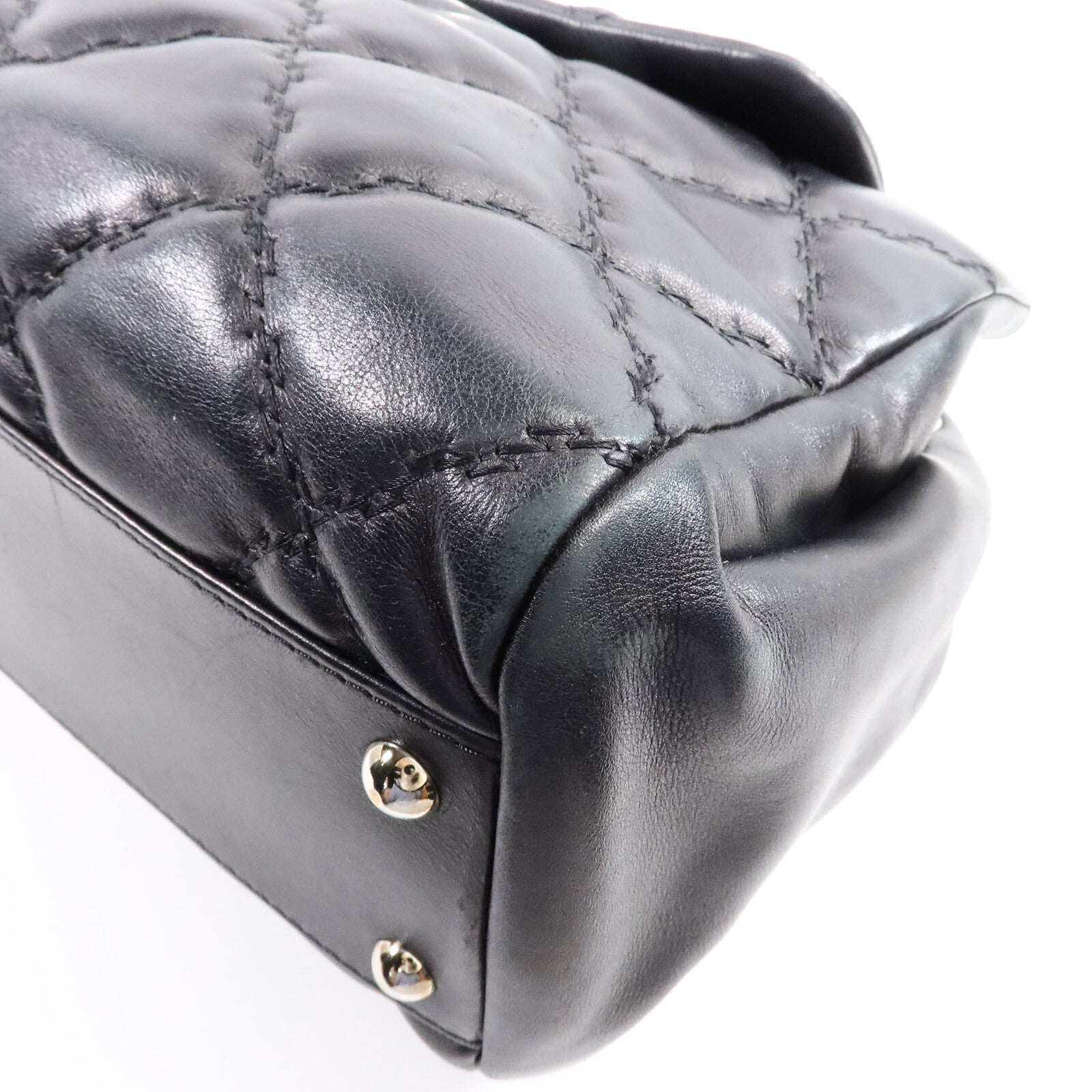 CHANEL 牛皮皮革Chain Shoulder Bag鏈帶肩背袋