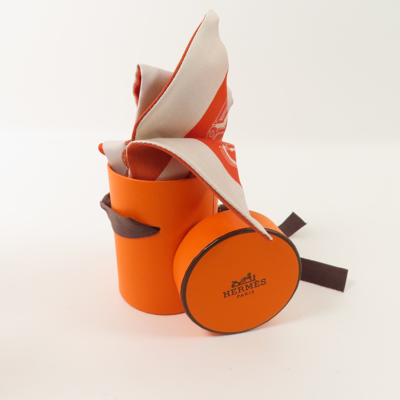 HERMES 絲質Twilly絲巾