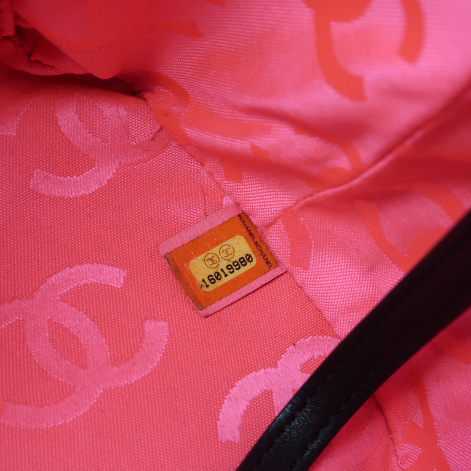CHANEL 菱格牛皮皮革Cambon Tote bag銀扣手挽袋黑色