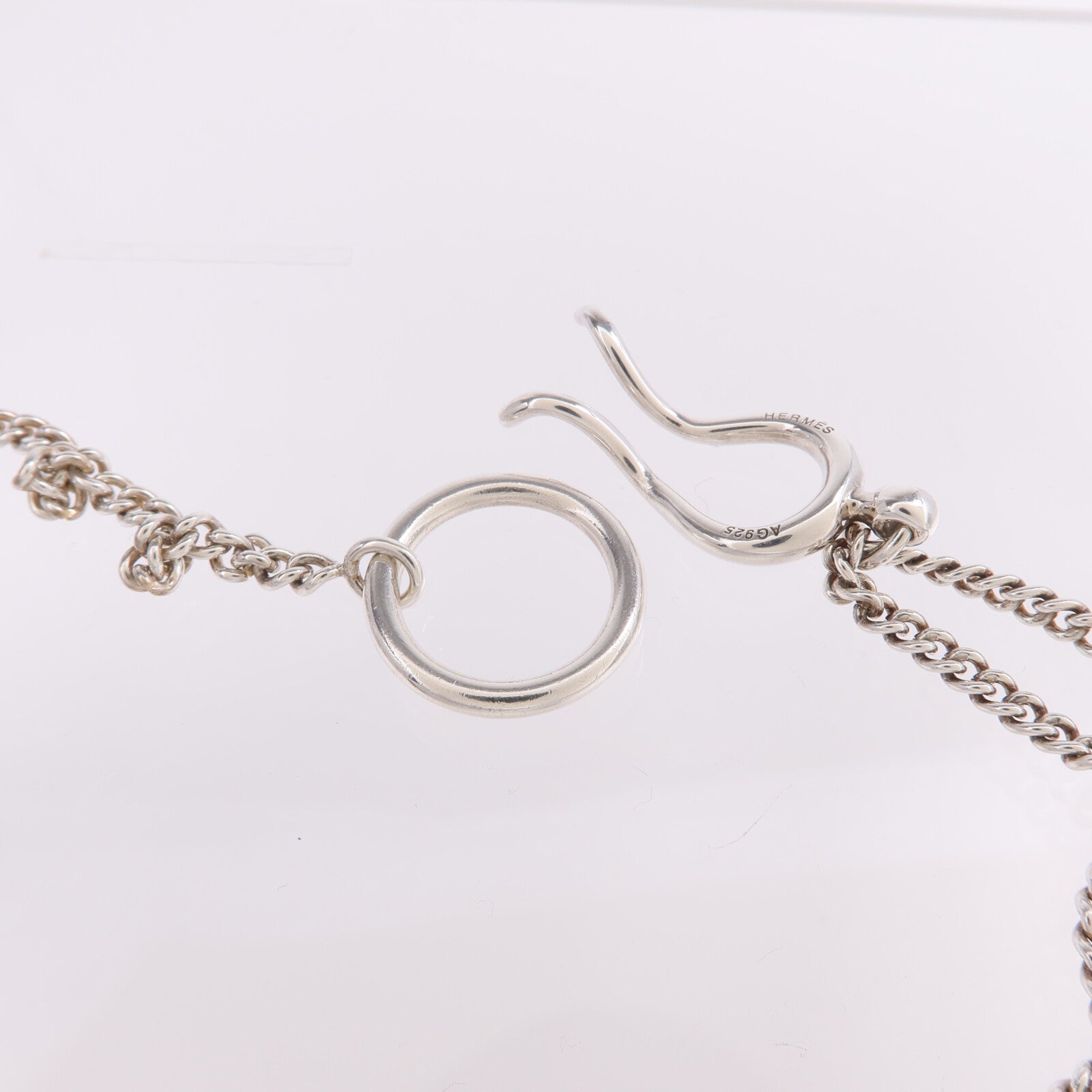 HERMES 925純銀Collier Sautoir Arabesque項鍊