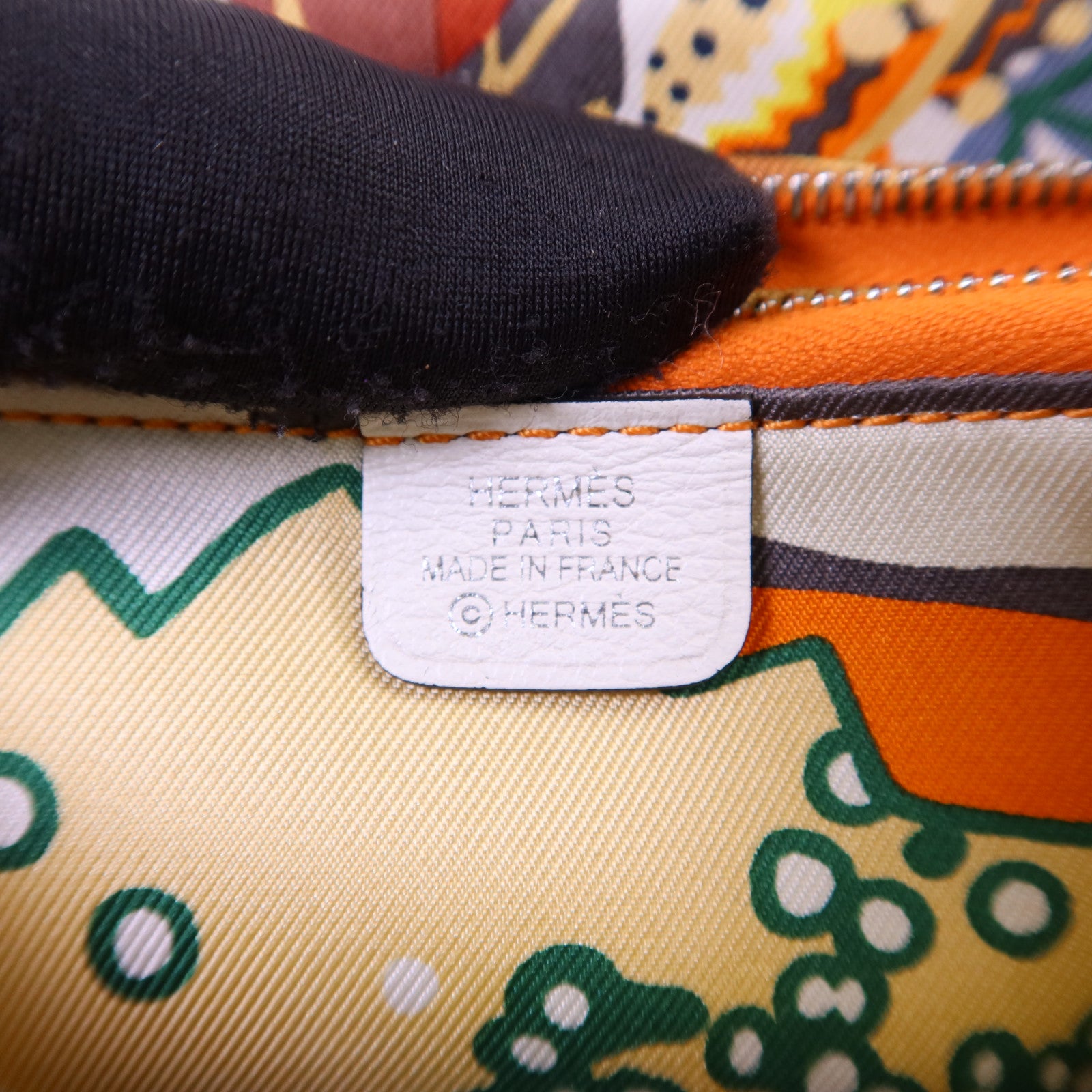 HERMES Evercolor皮革Silk In Wallet銀扣錢包
